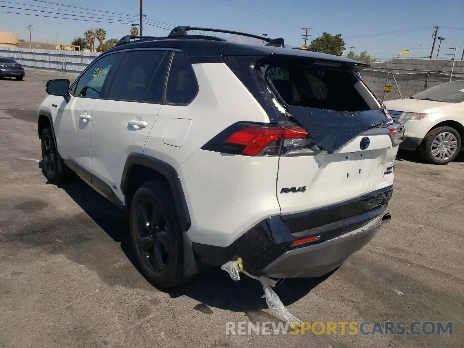 3 Photograph of a damaged car 4T3E6RFV0MU010492 TOYOTA RAV4 2021