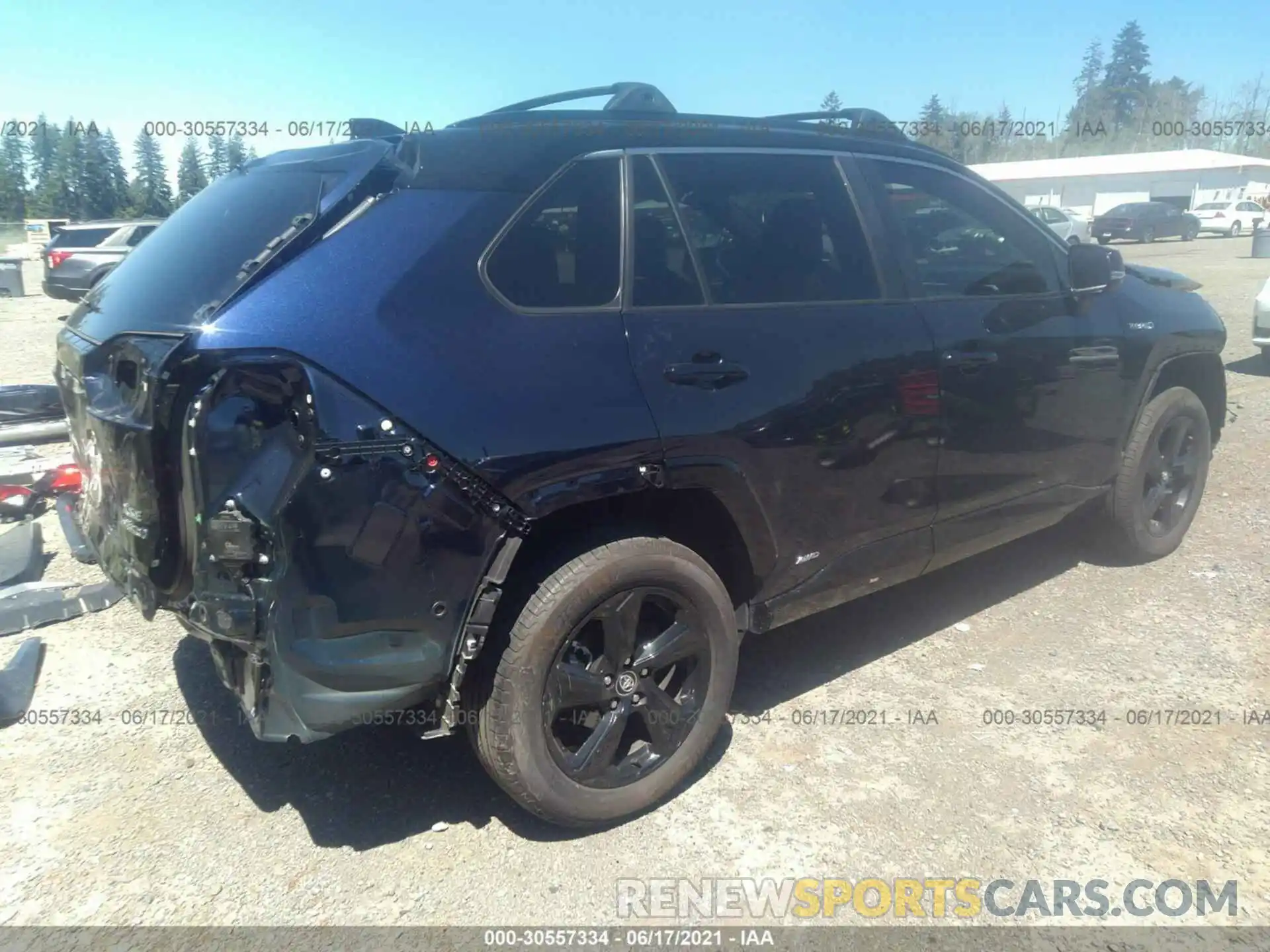 4 Photograph of a damaged car 4T3E6RFV0MU016227 TOYOTA RAV4 2021