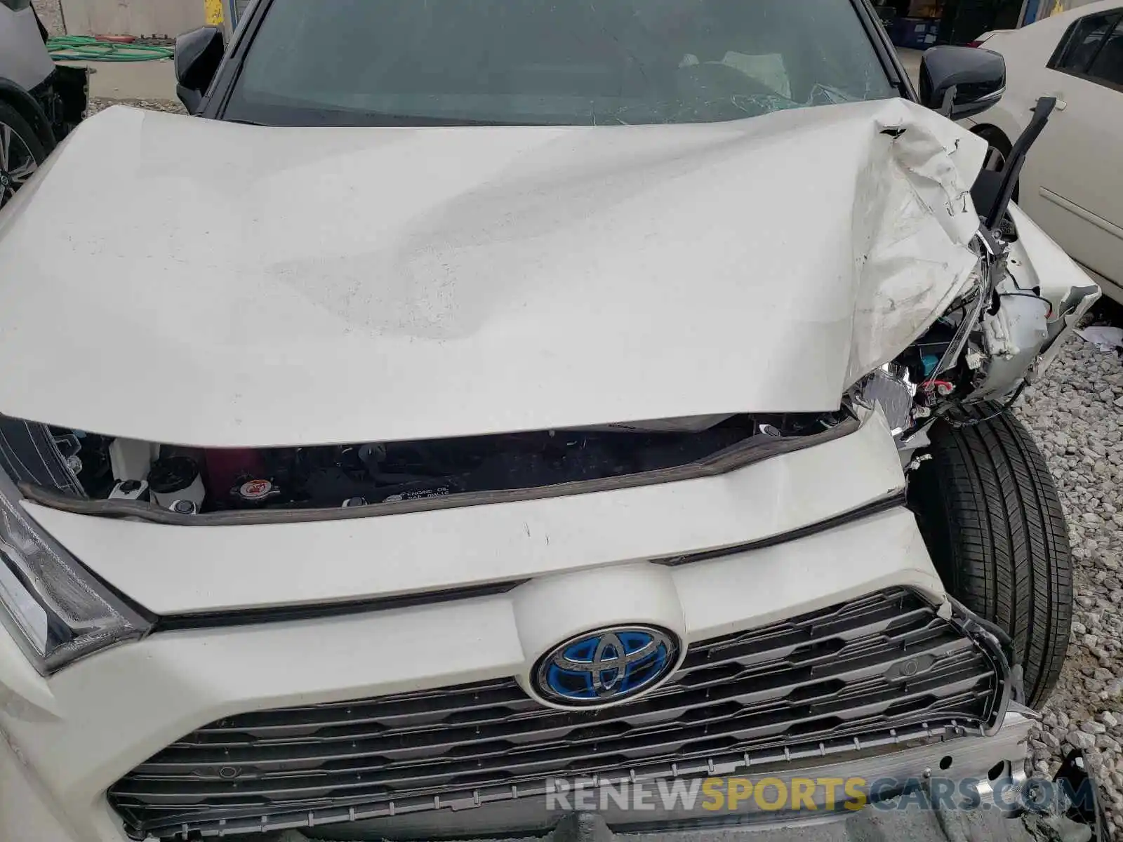 7 Photograph of a damaged car 4T3E6RFV0MU030287 TOYOTA RAV4 2021