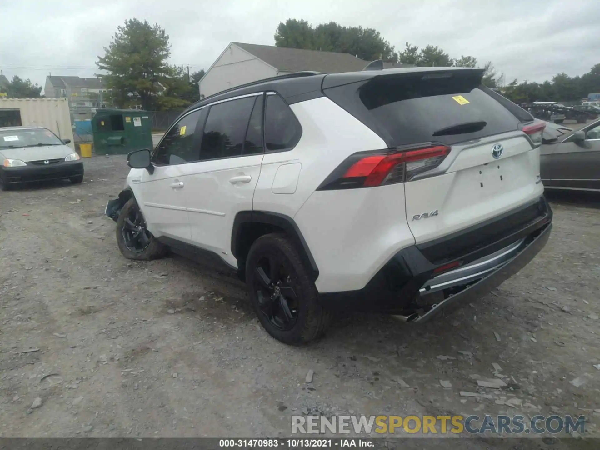 3 Photograph of a damaged car 4T3E6RFV0MU033254 TOYOTA RAV4 2021