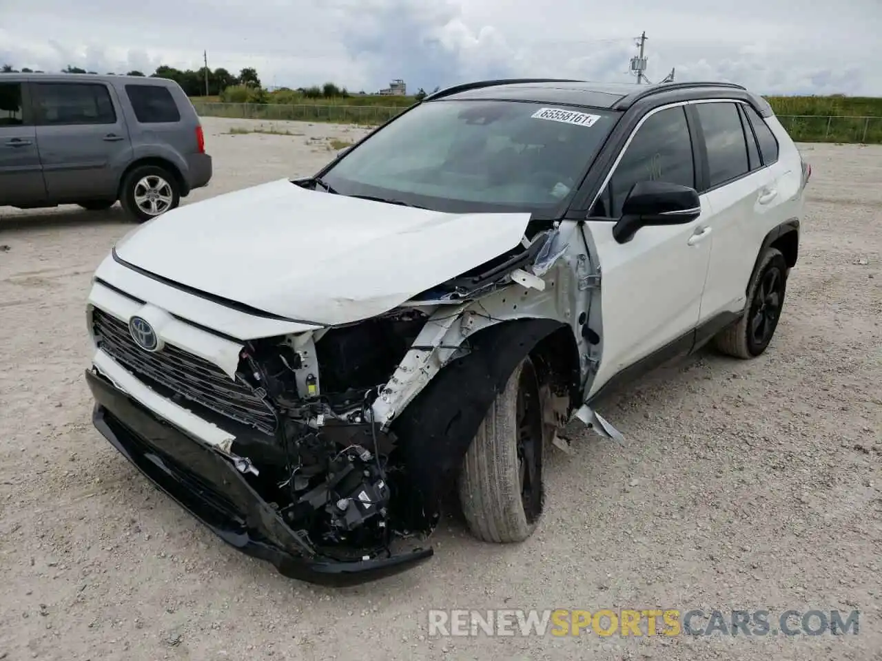 2 Photograph of a damaged car 4T3E6RFV0MU047266 TOYOTA RAV4 2021