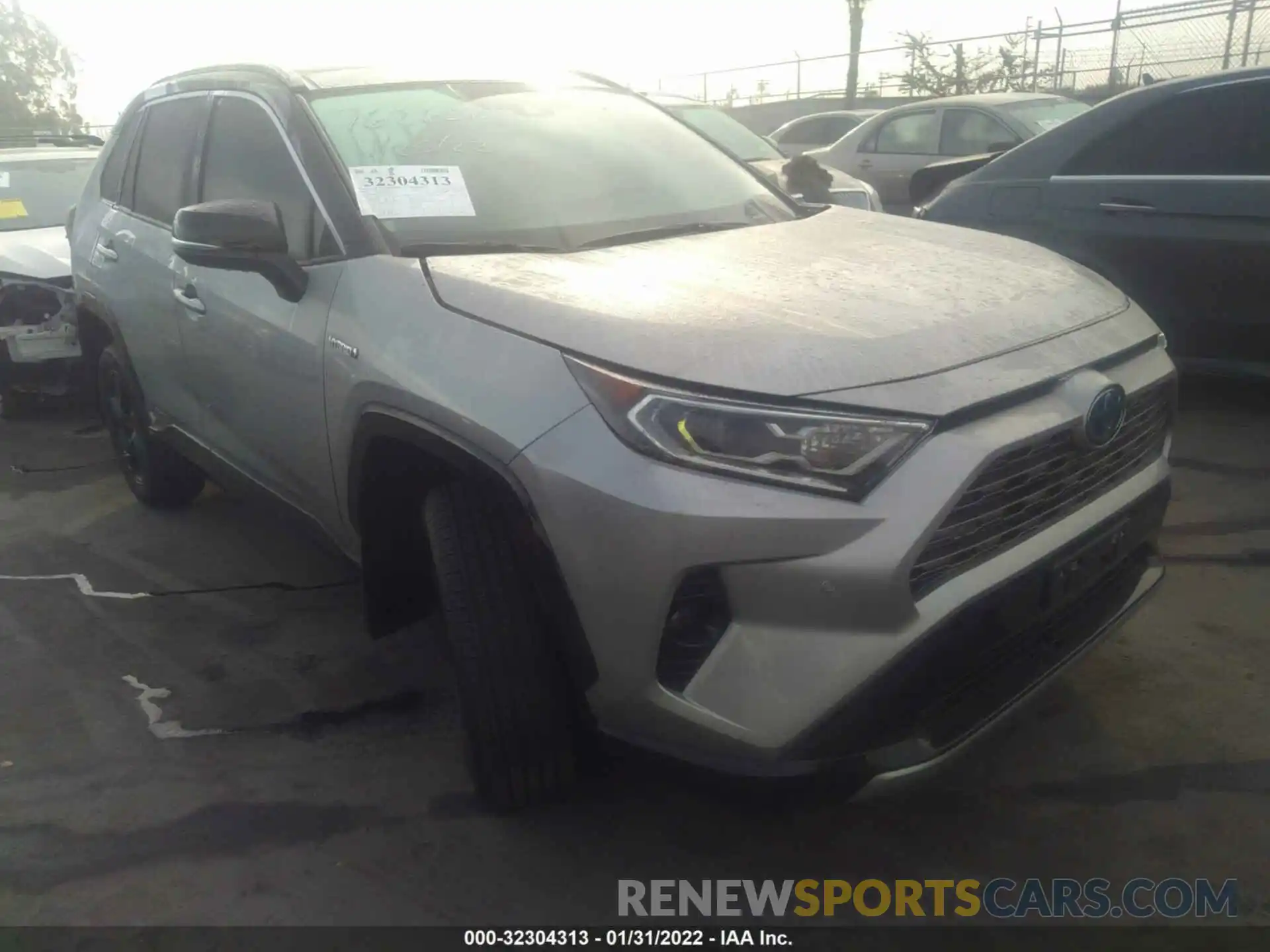 1 Photograph of a damaged car 4T3E6RFV1MU029052 TOYOTA RAV4 2021