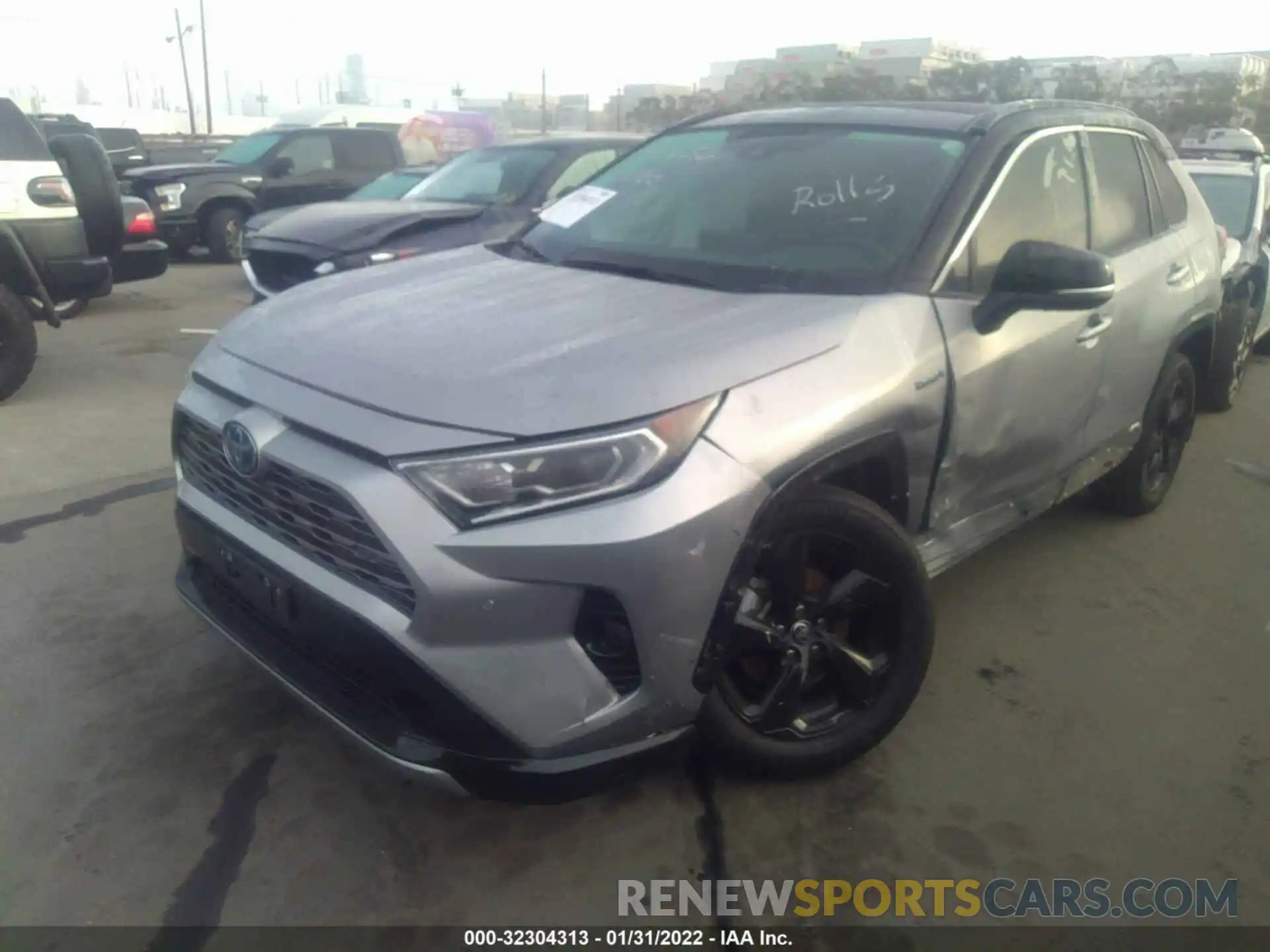 6 Photograph of a damaged car 4T3E6RFV1MU029052 TOYOTA RAV4 2021