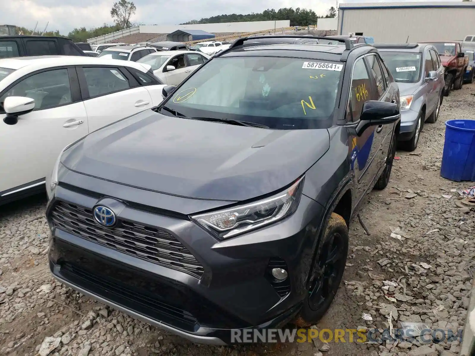 2 Фотография поврежденного автомобиля 4T3E6RFV1MU031884 TOYOTA RAV4 2021