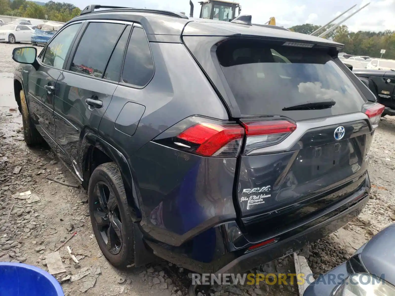 3 Photograph of a damaged car 4T3E6RFV1MU031884 TOYOTA RAV4 2021