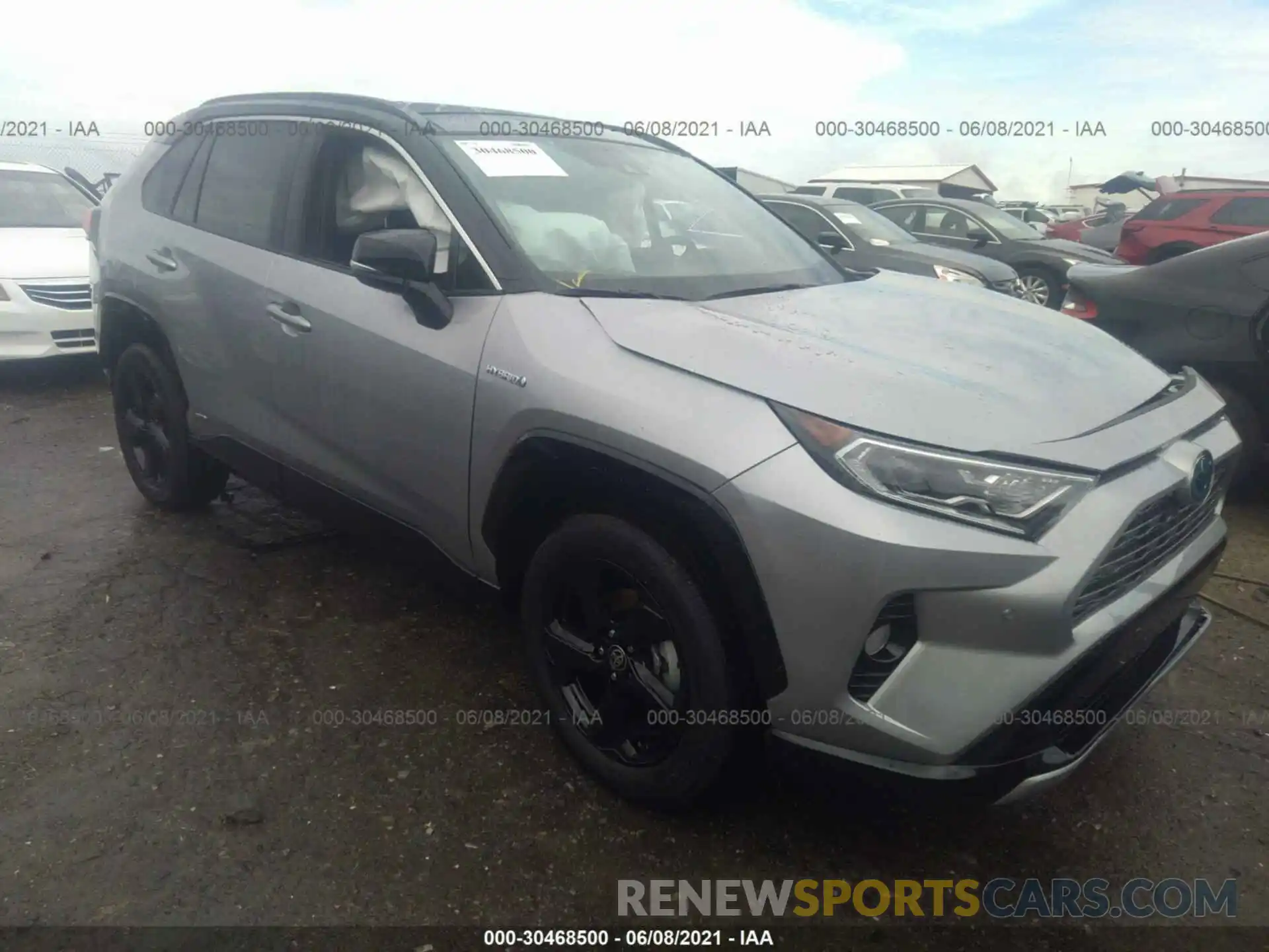 1 Фотография поврежденного автомобиля 4T3E6RFV1MU035398 TOYOTA RAV4 2021