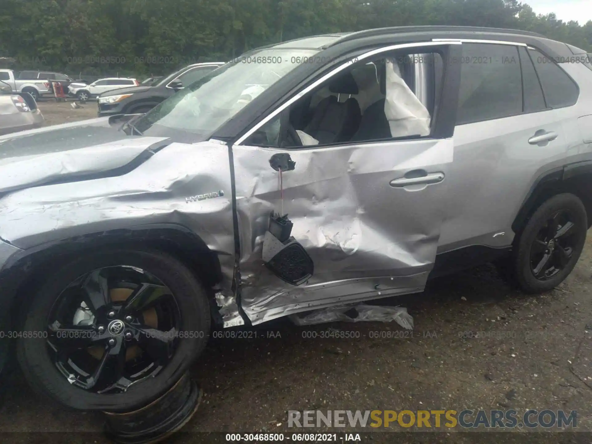 6 Photograph of a damaged car 4T3E6RFV1MU035398 TOYOTA RAV4 2021