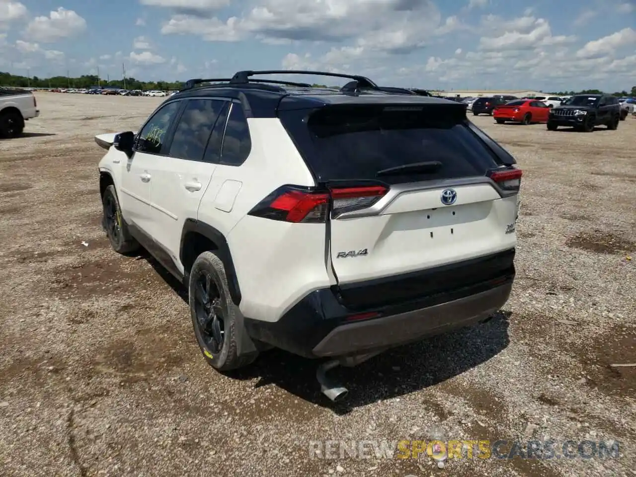 3 Photograph of a damaged car 4T3E6RFV1MU046045 TOYOTA RAV4 2021