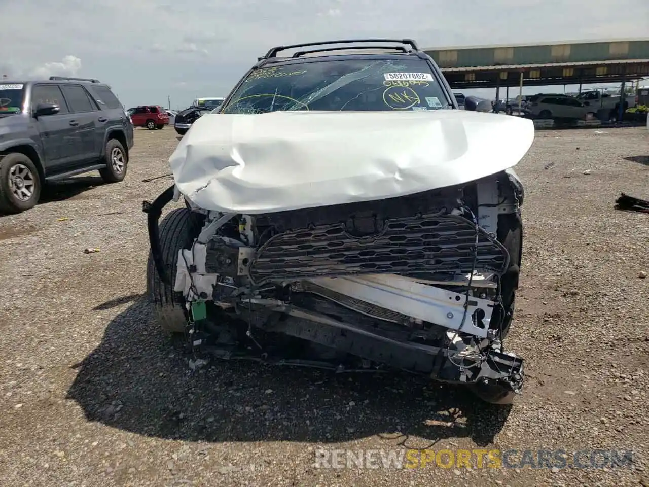 9 Photograph of a damaged car 4T3E6RFV1MU046045 TOYOTA RAV4 2021