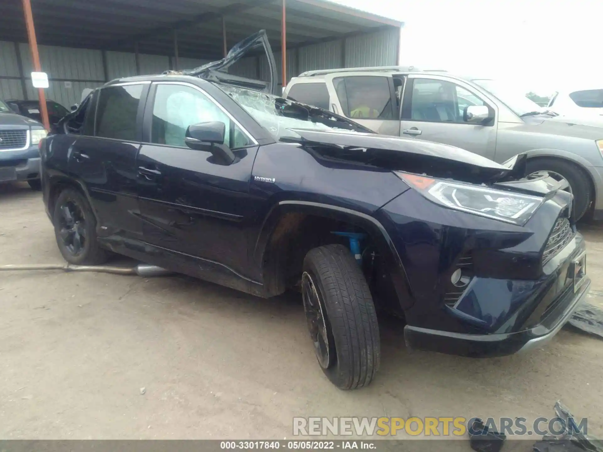 1 Photograph of a damaged car 4T3E6RFV1MU048071 TOYOTA RAV4 2021