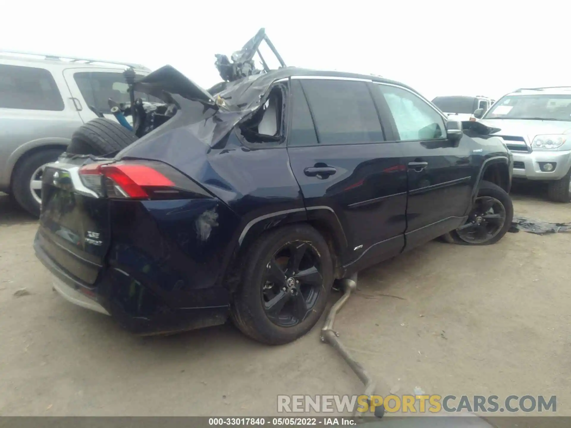 4 Photograph of a damaged car 4T3E6RFV1MU048071 TOYOTA RAV4 2021