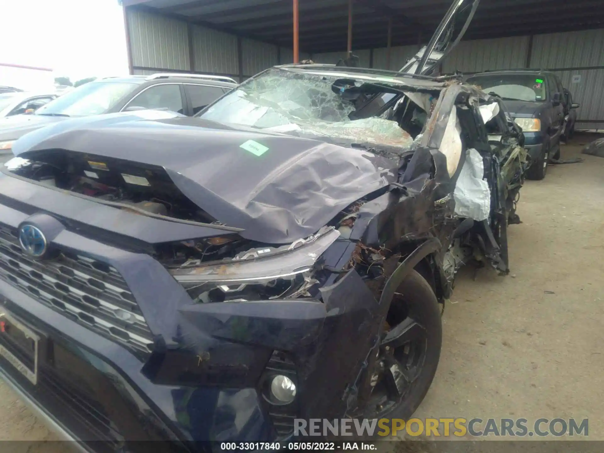 6 Photograph of a damaged car 4T3E6RFV1MU048071 TOYOTA RAV4 2021