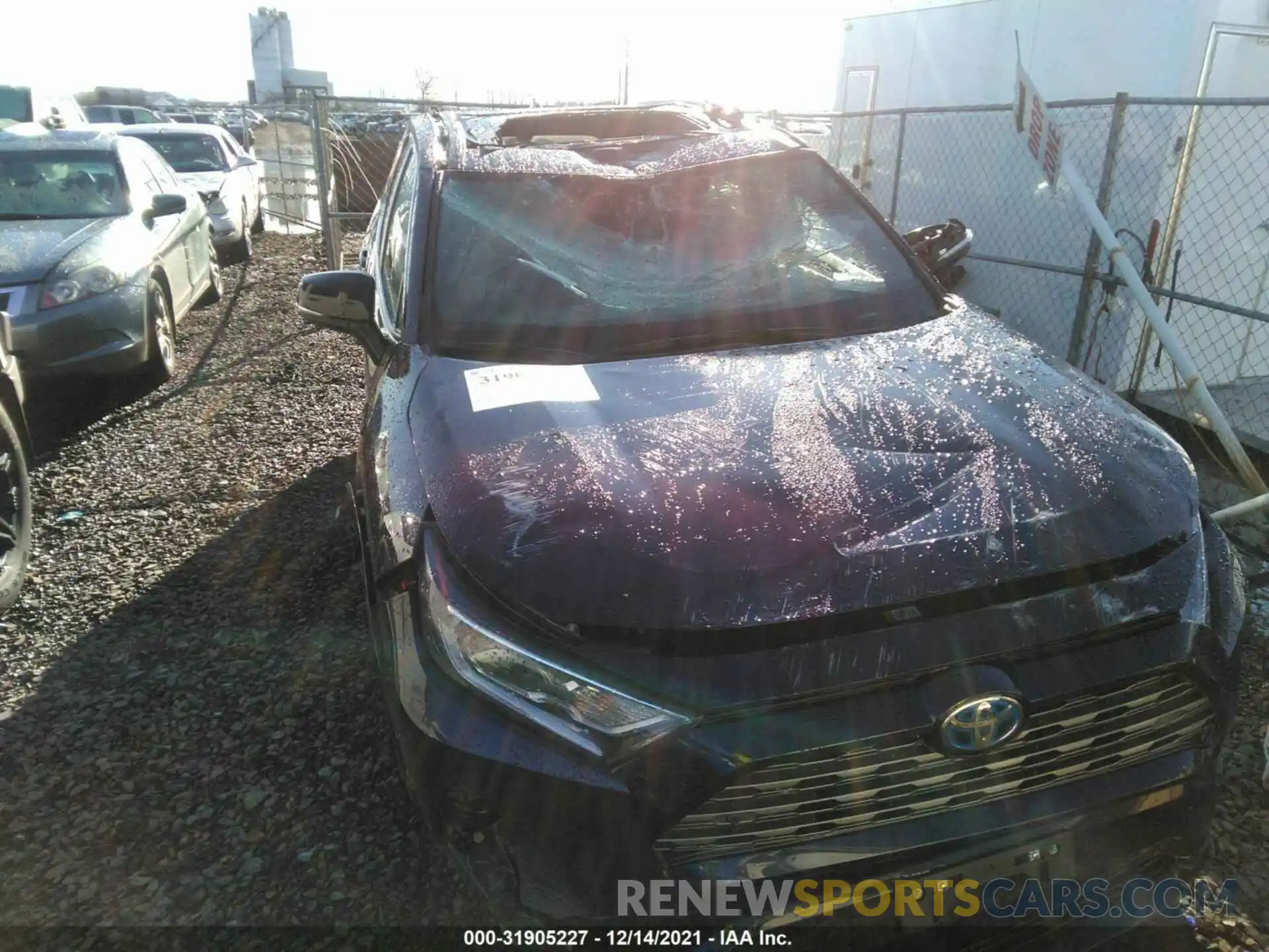 6 Photograph of a damaged car 4T3E6RFV2MU008923 TOYOTA RAV4 2021