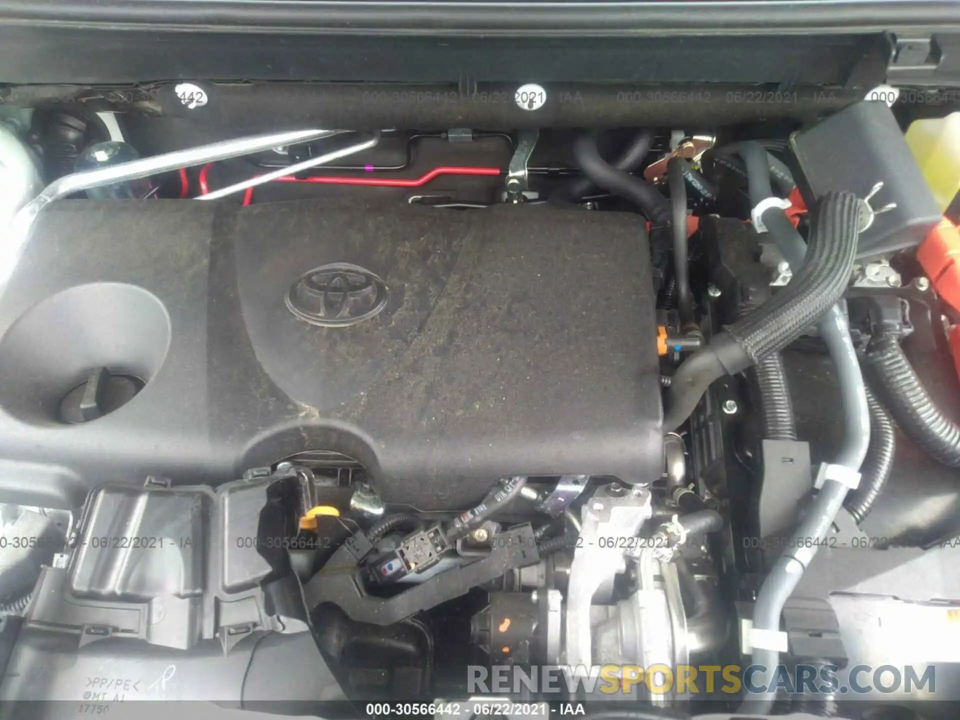 10 Фотография поврежденного автомобиля 4T3E6RFV2MU021641 TOYOTA RAV4 2021