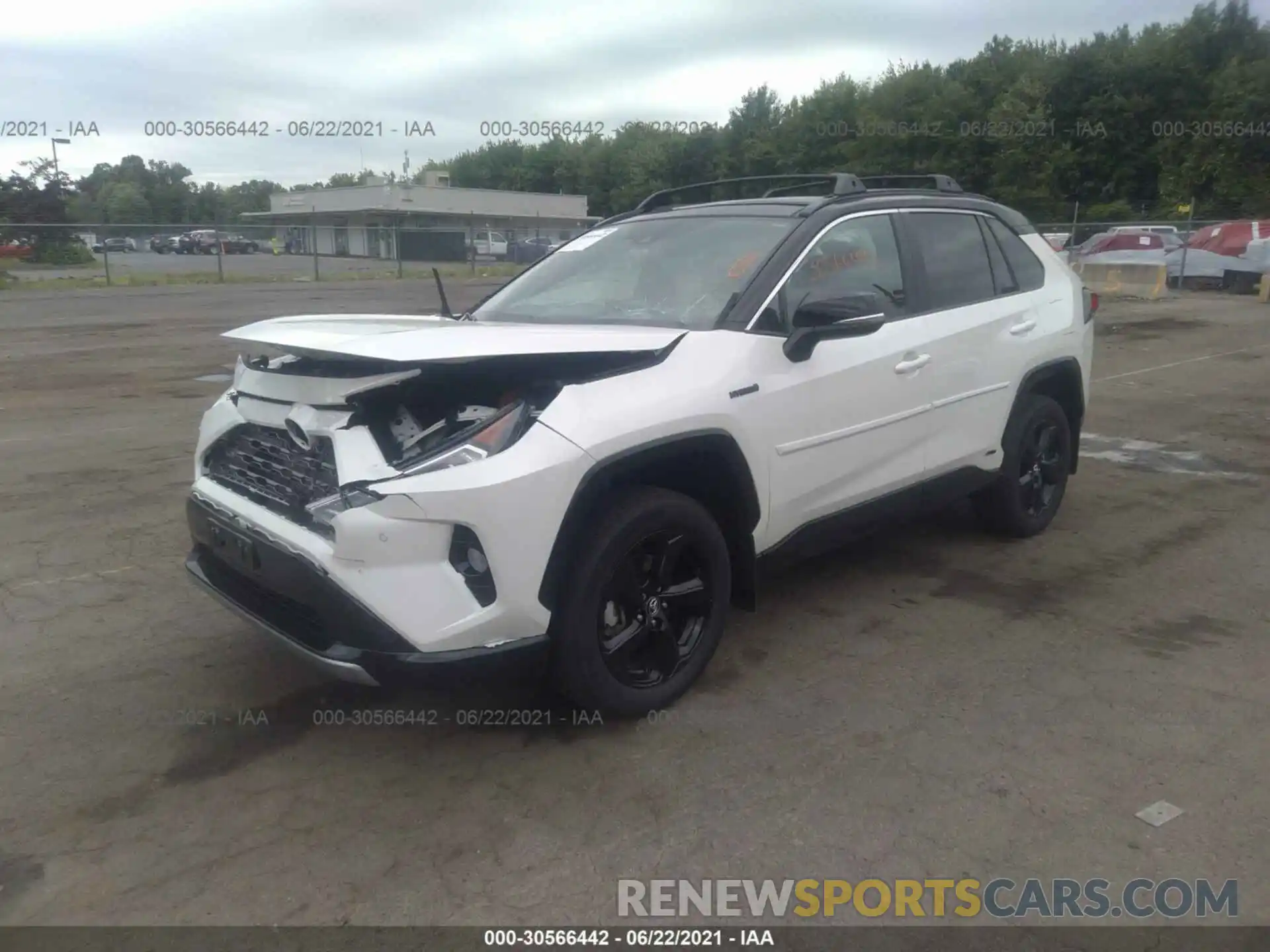 2 Фотография поврежденного автомобиля 4T3E6RFV2MU021641 TOYOTA RAV4 2021