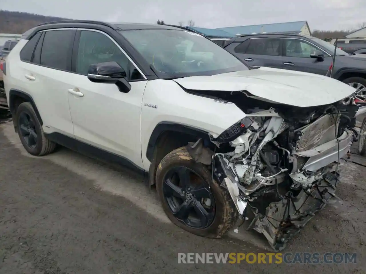 1 Photograph of a damaged car 4T3E6RFV2MU029772 TOYOTA RAV4 2021