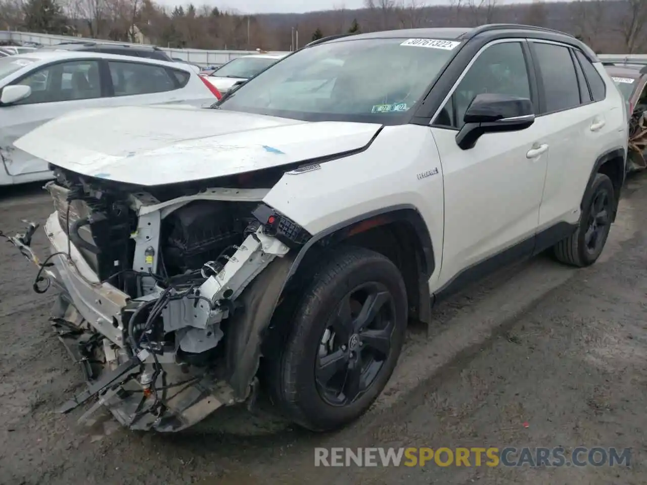 2 Photograph of a damaged car 4T3E6RFV2MU029772 TOYOTA RAV4 2021