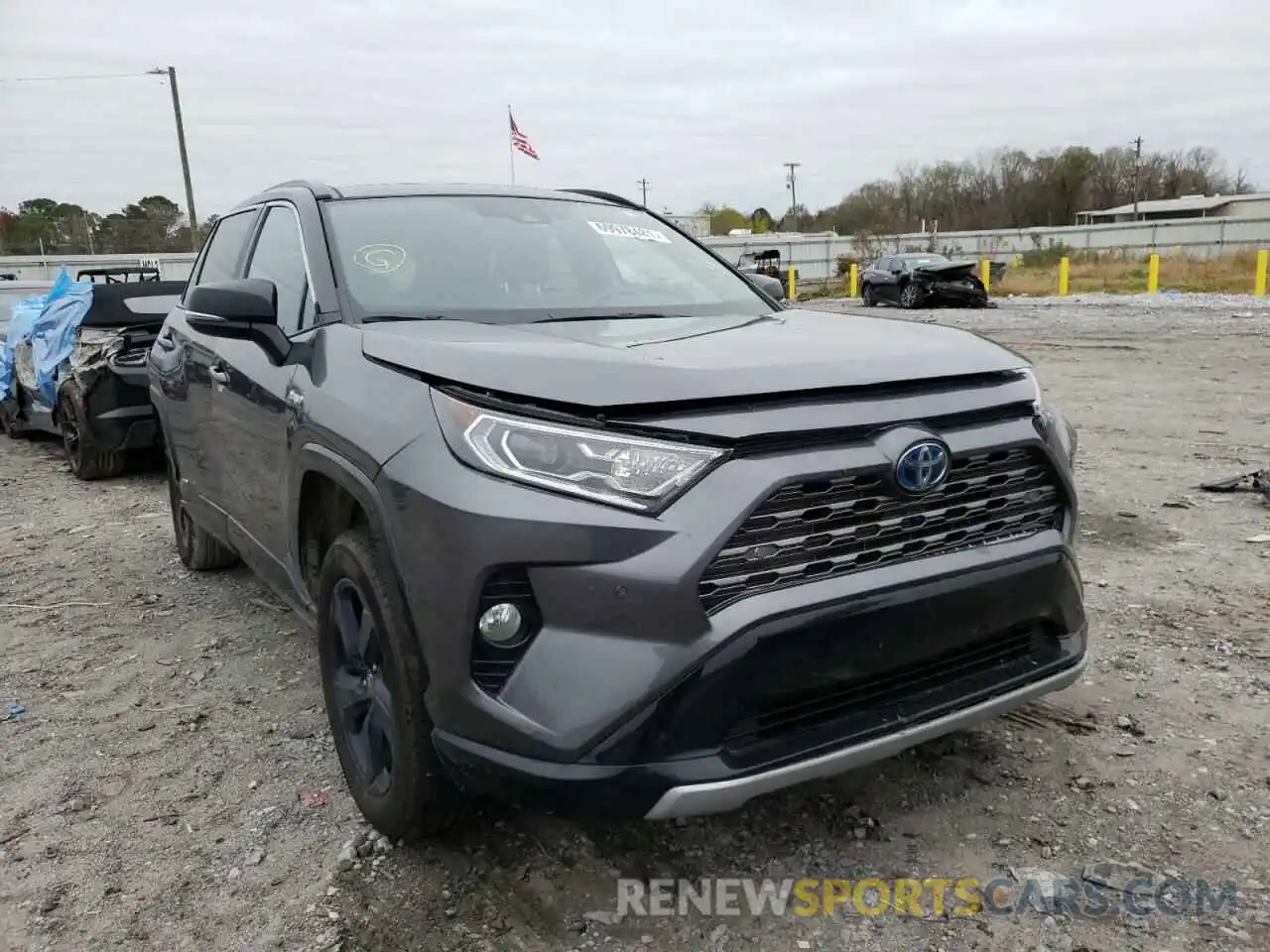 1 Photograph of a damaged car 4T3E6RFV2MU038553 TOYOTA RAV4 2021