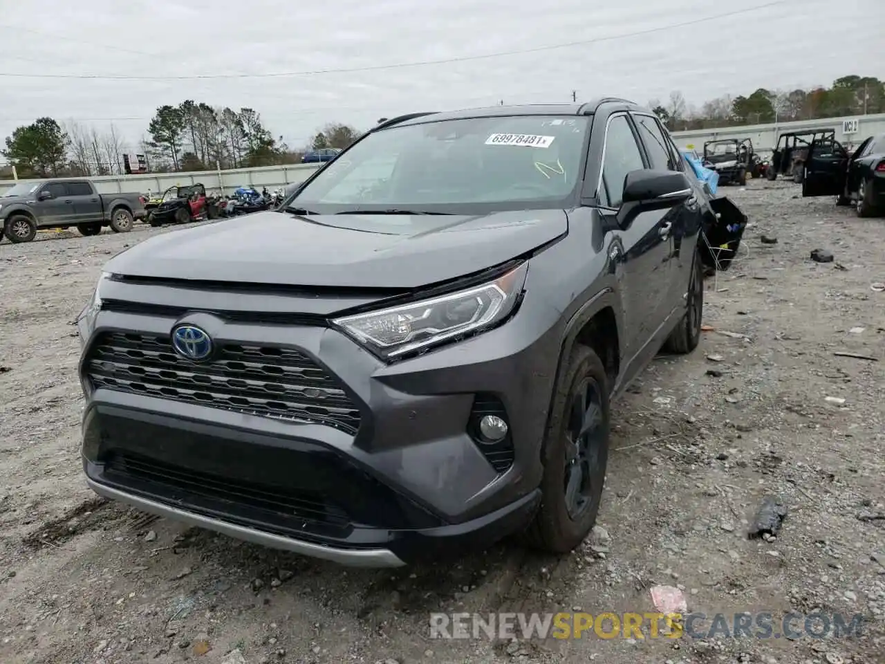 2 Photograph of a damaged car 4T3E6RFV2MU038553 TOYOTA RAV4 2021