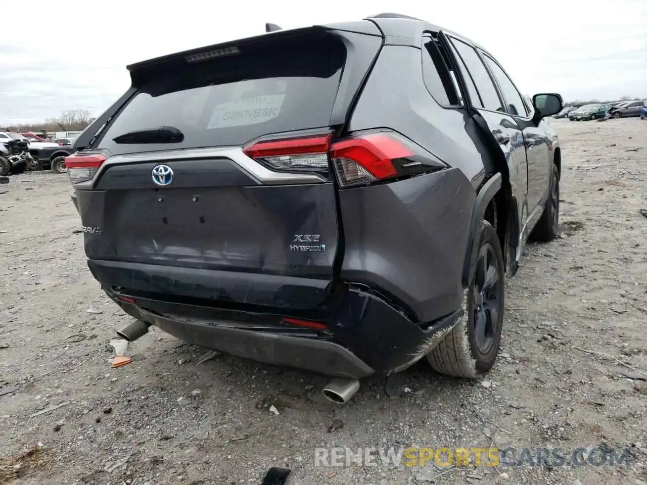 4 Photograph of a damaged car 4T3E6RFV2MU038553 TOYOTA RAV4 2021