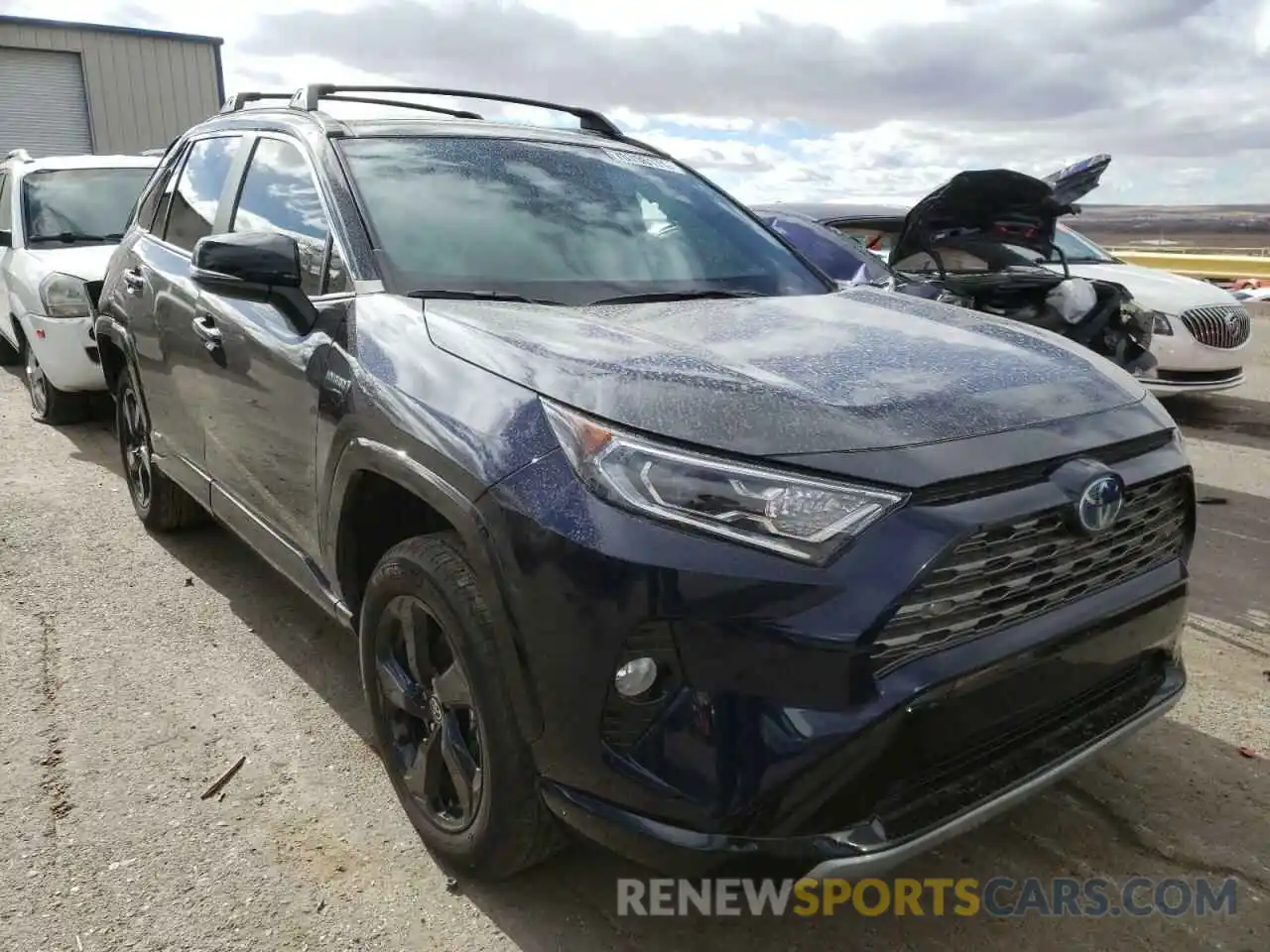 1 Photograph of a damaged car 4T3E6RFV2MU044482 TOYOTA RAV4 2021