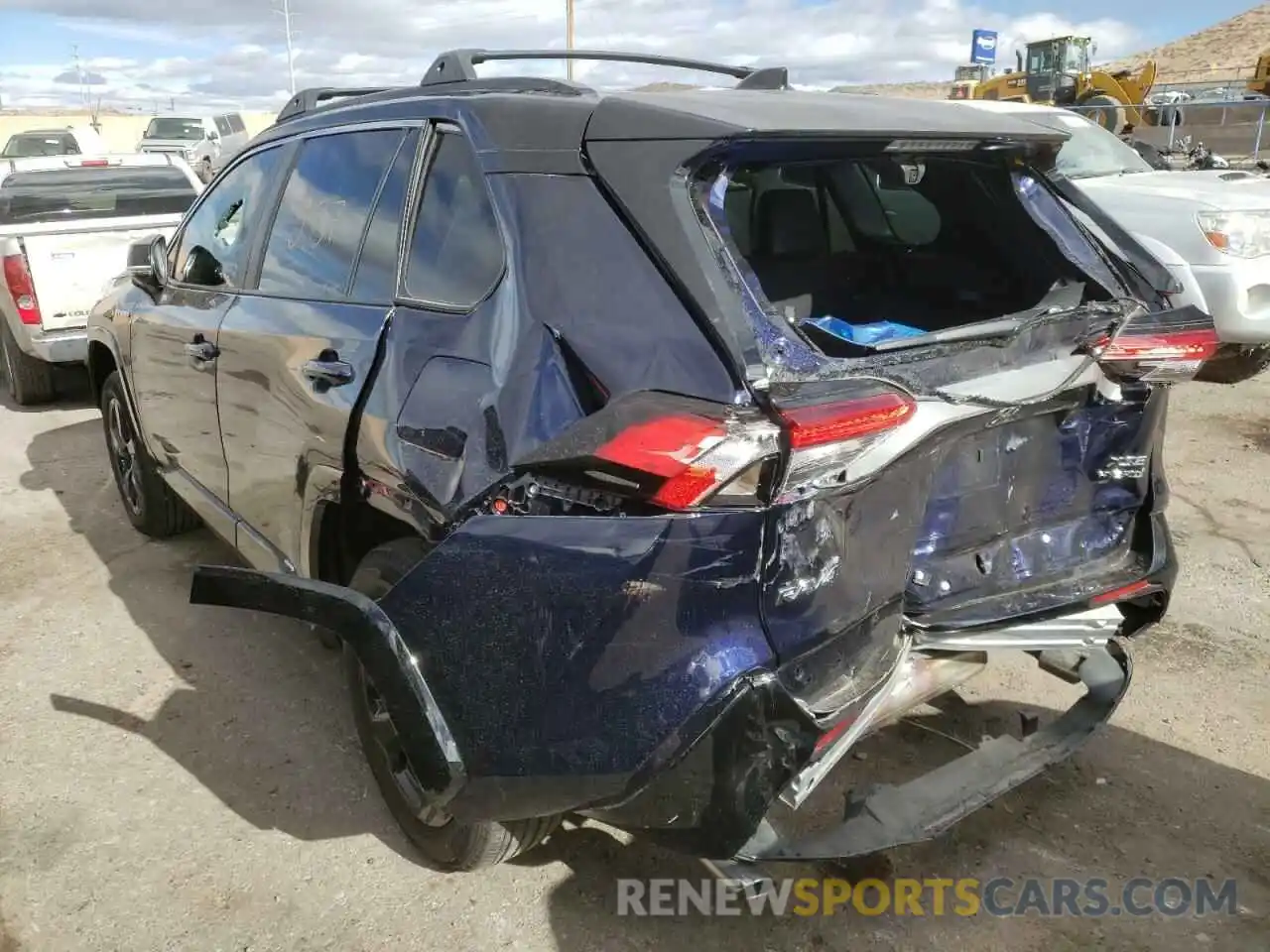 3 Photograph of a damaged car 4T3E6RFV2MU044482 TOYOTA RAV4 2021