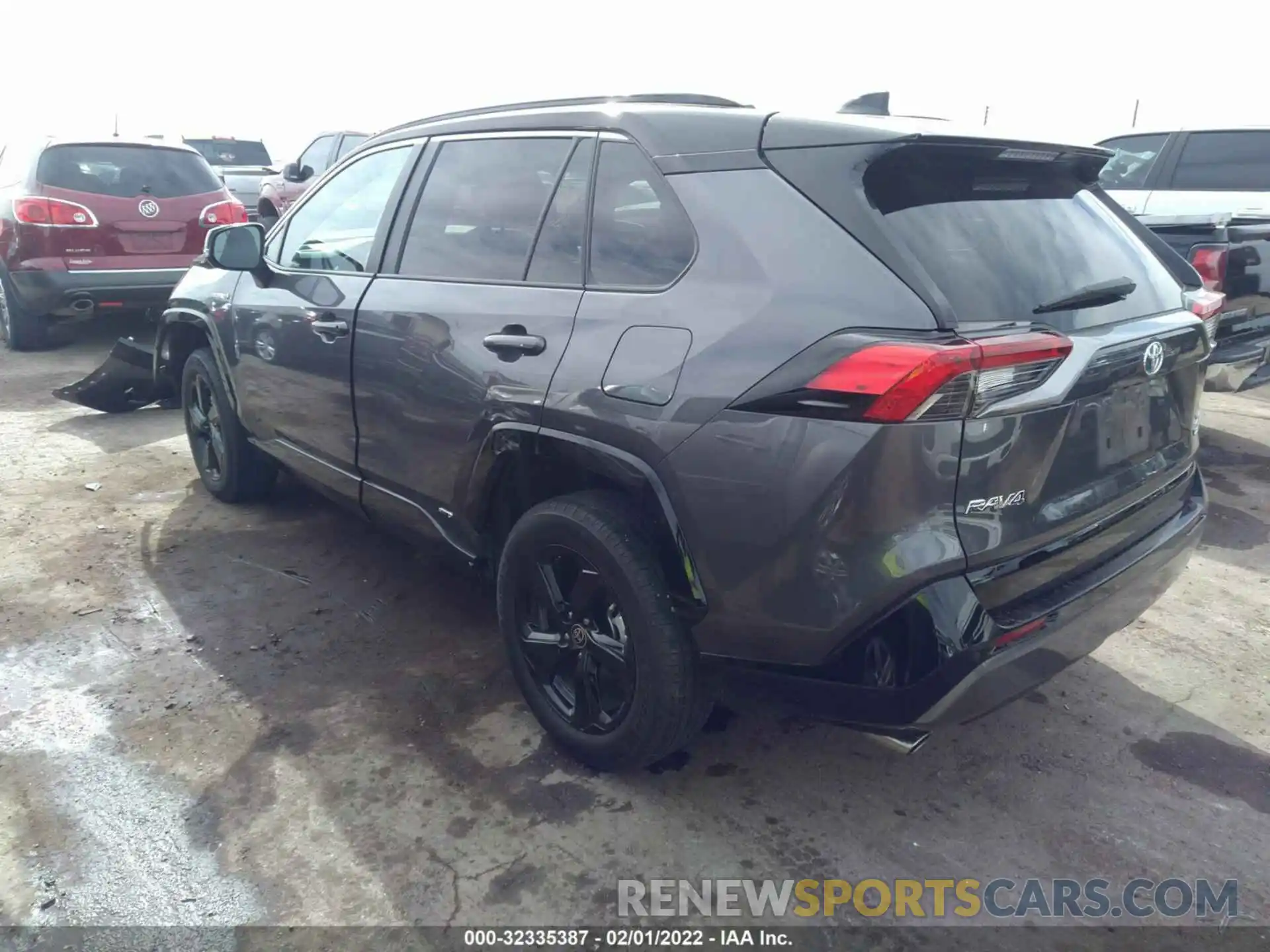 3 Photograph of a damaged car 4T3E6RFV2MU048502 TOYOTA RAV4 2021