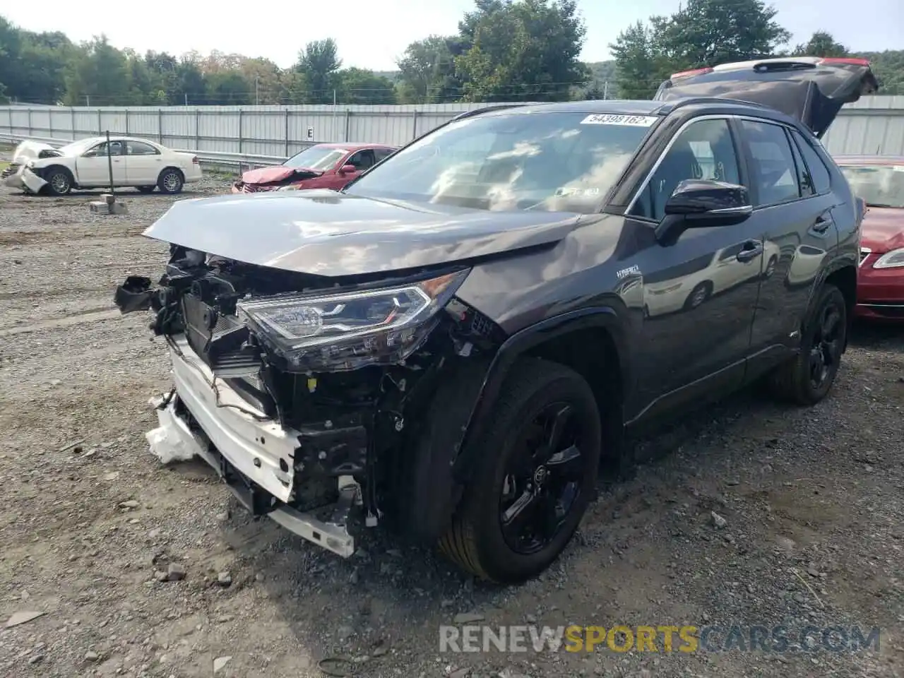 2 Photograph of a damaged car 4T3E6RFV2MU055689 TOYOTA RAV4 2021