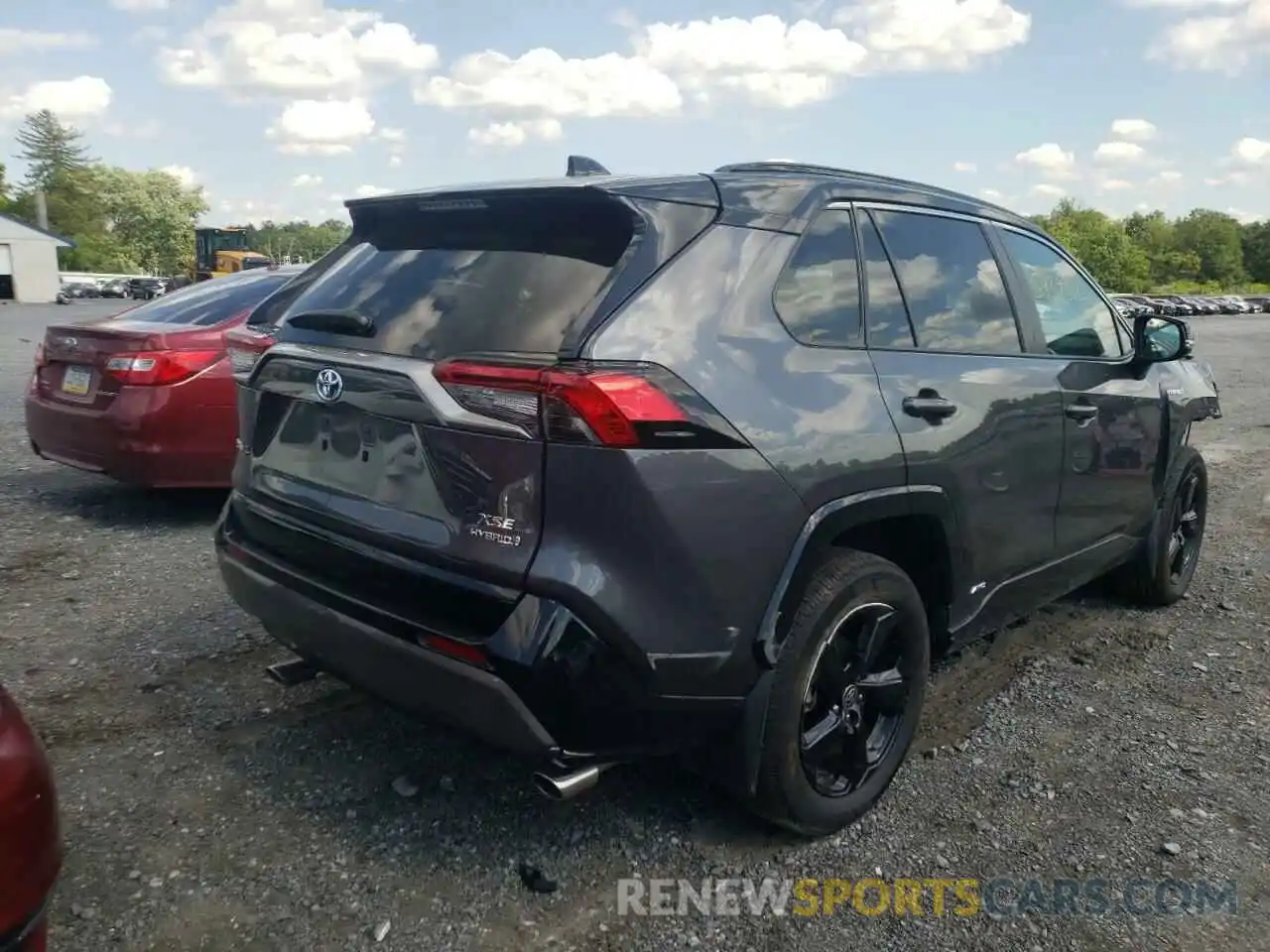 4 Photograph of a damaged car 4T3E6RFV2MU055689 TOYOTA RAV4 2021