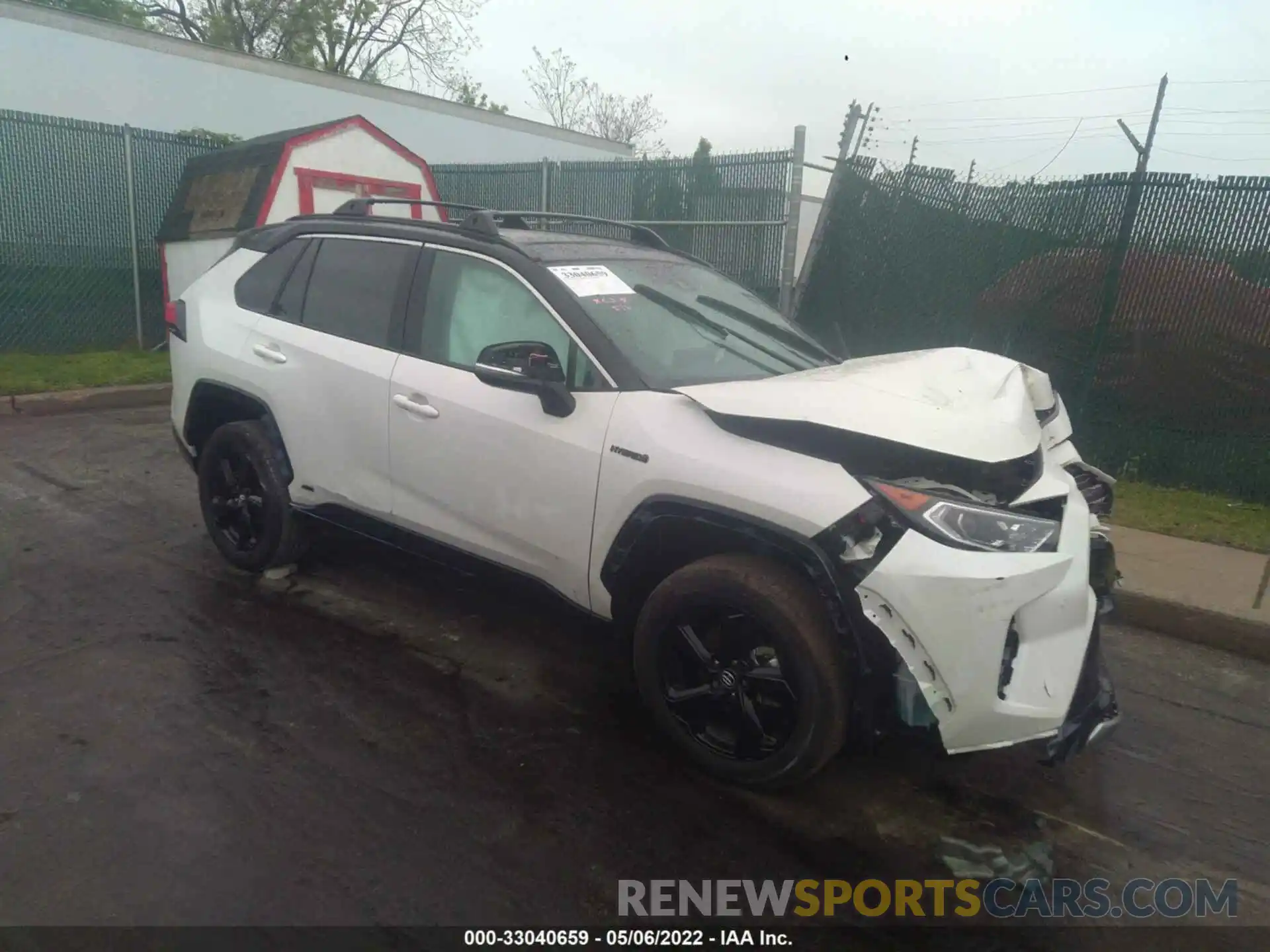 1 Photograph of a damaged car 4T3E6RFV3MU012270 TOYOTA RAV4 2021