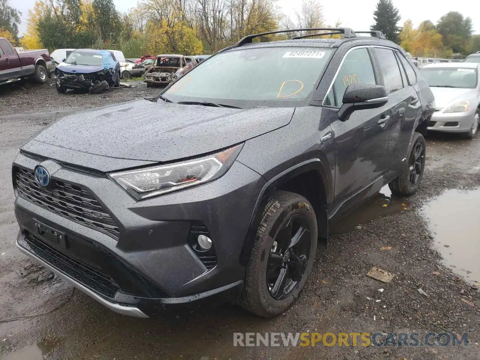 2 Photograph of a damaged car 4T3E6RFV3MU033720 TOYOTA RAV4 2021