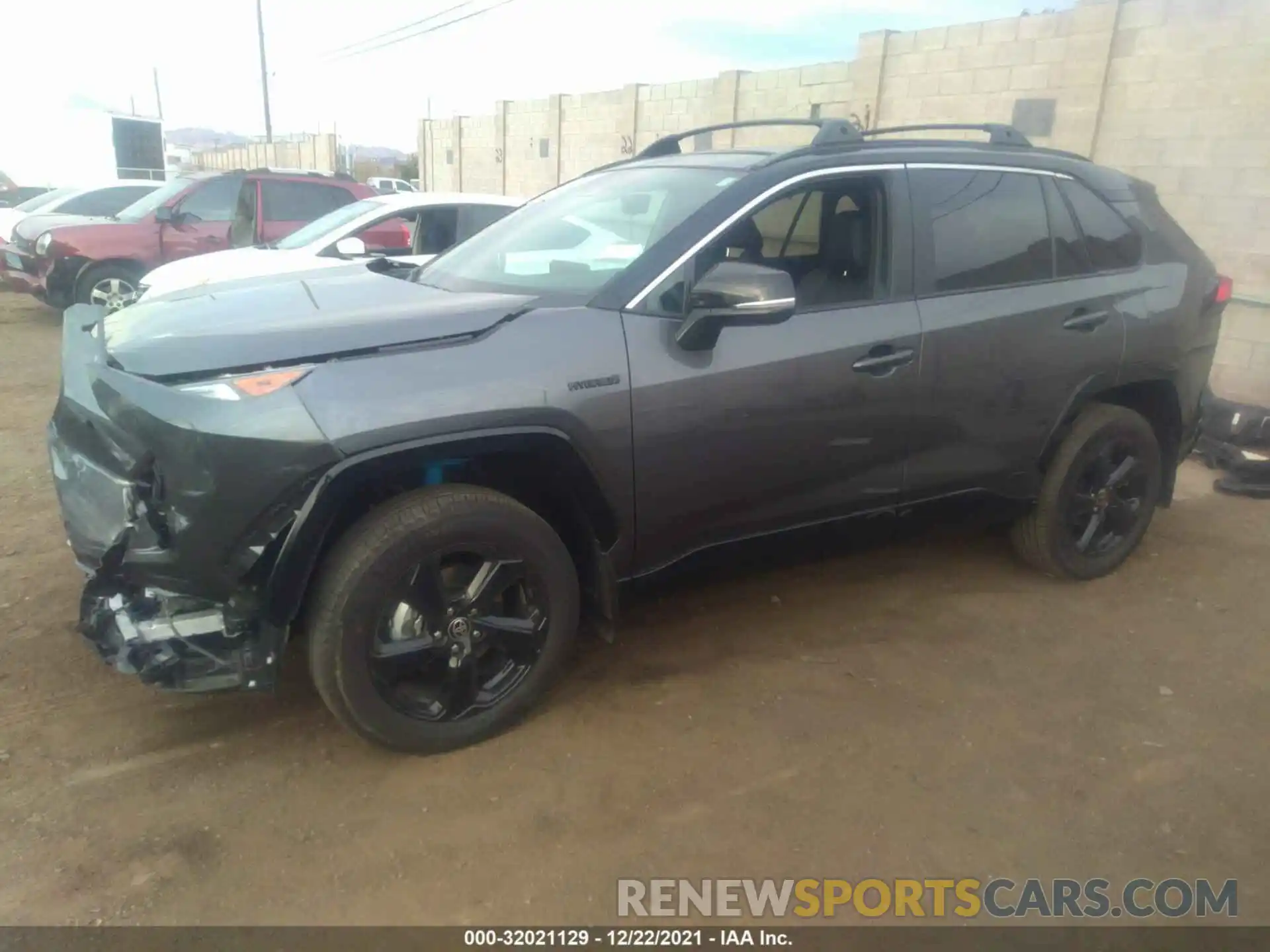 2 Photograph of a damaged car 4T3E6RFV3MU056205 TOYOTA RAV4 2021