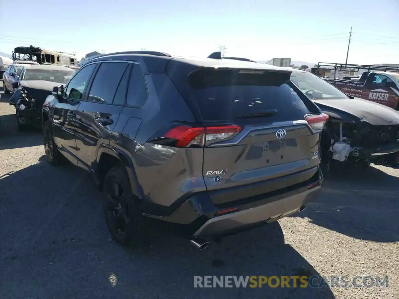 3 Photograph of a damaged car 4T3E6RFV4MU030602 TOYOTA RAV4 2021