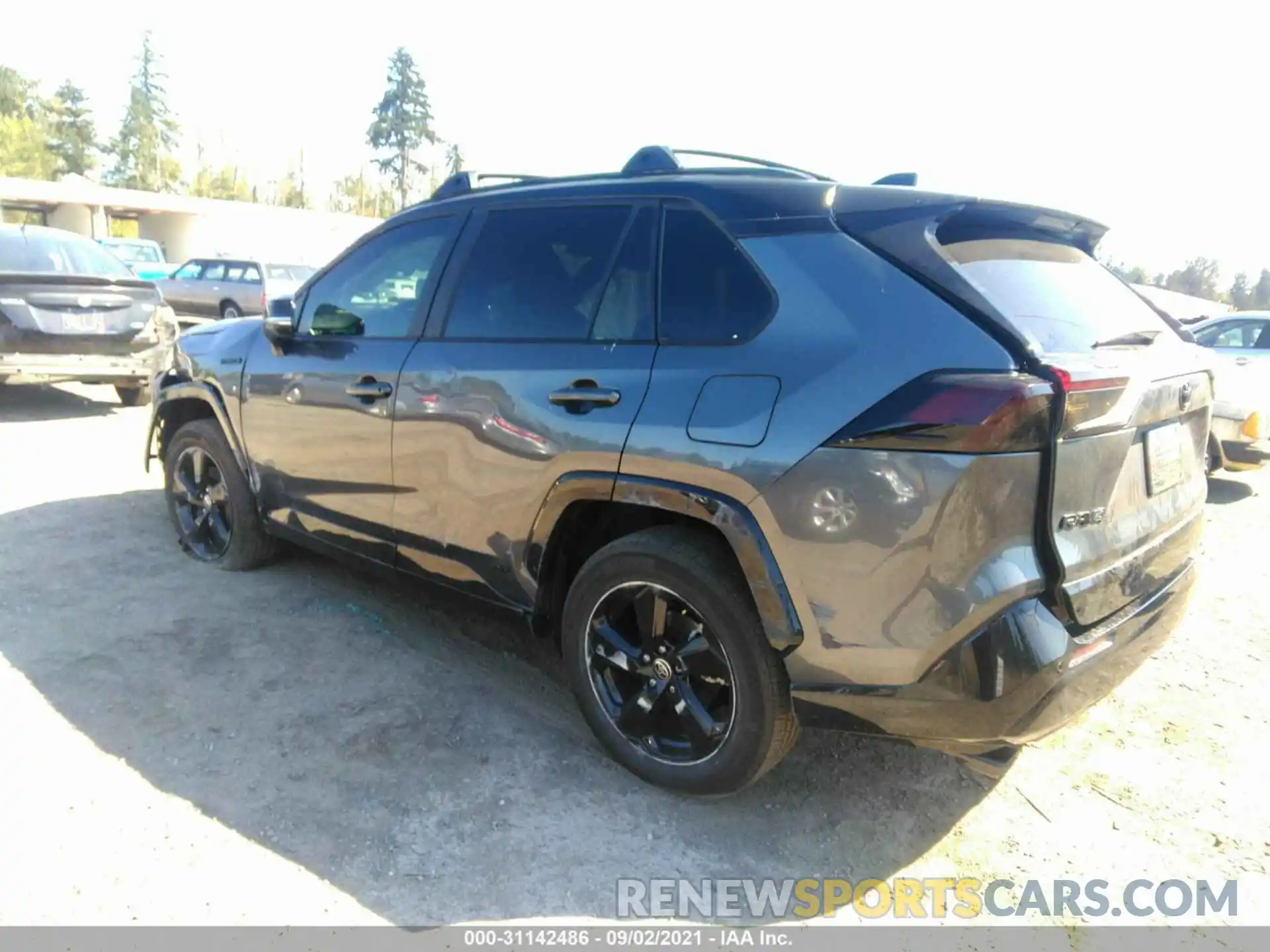 3 Photograph of a damaged car 4T3E6RFV4MU032091 TOYOTA RAV4 2021