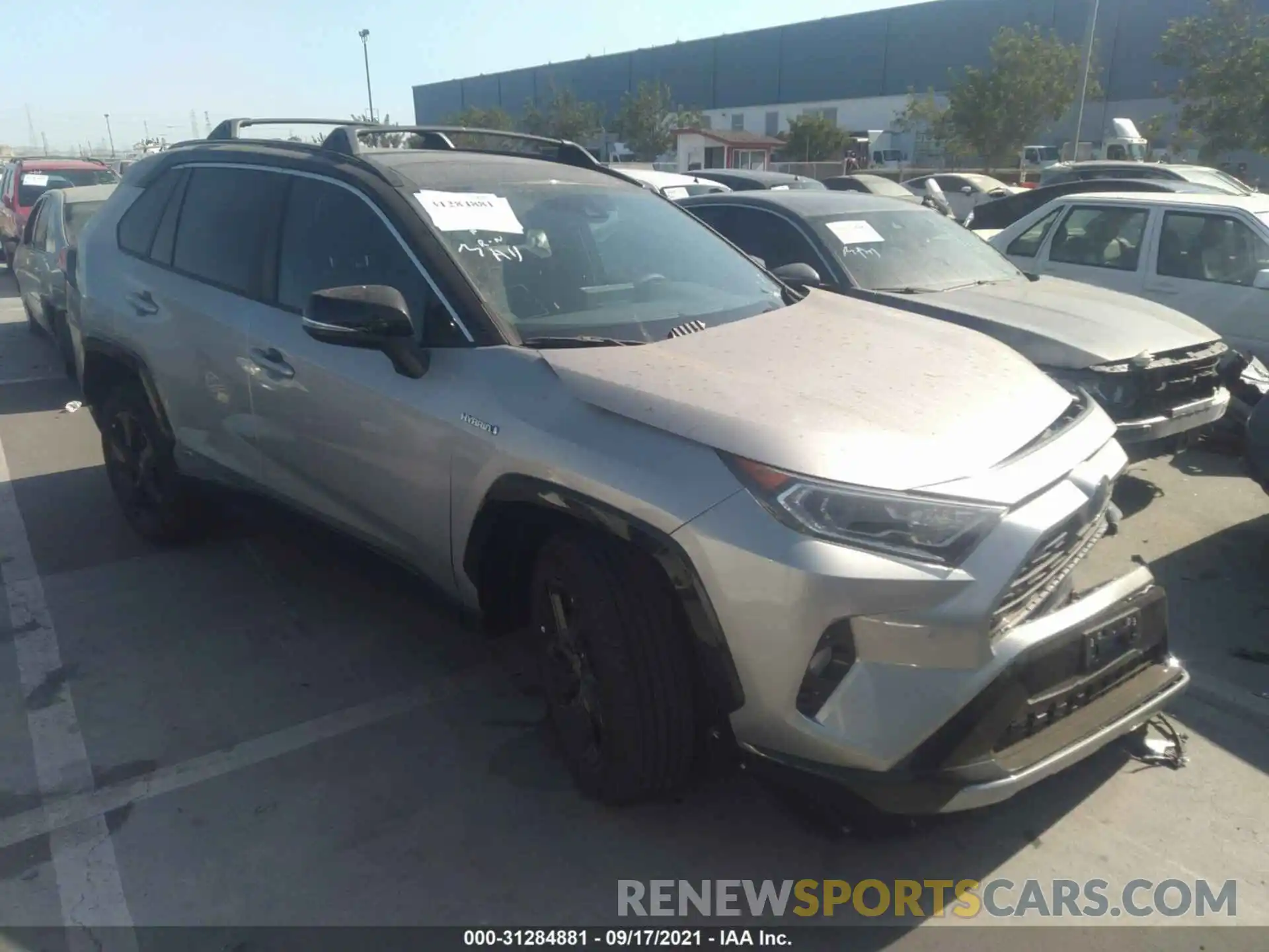 1 Photograph of a damaged car 4T3E6RFV4MU039297 TOYOTA RAV4 2021