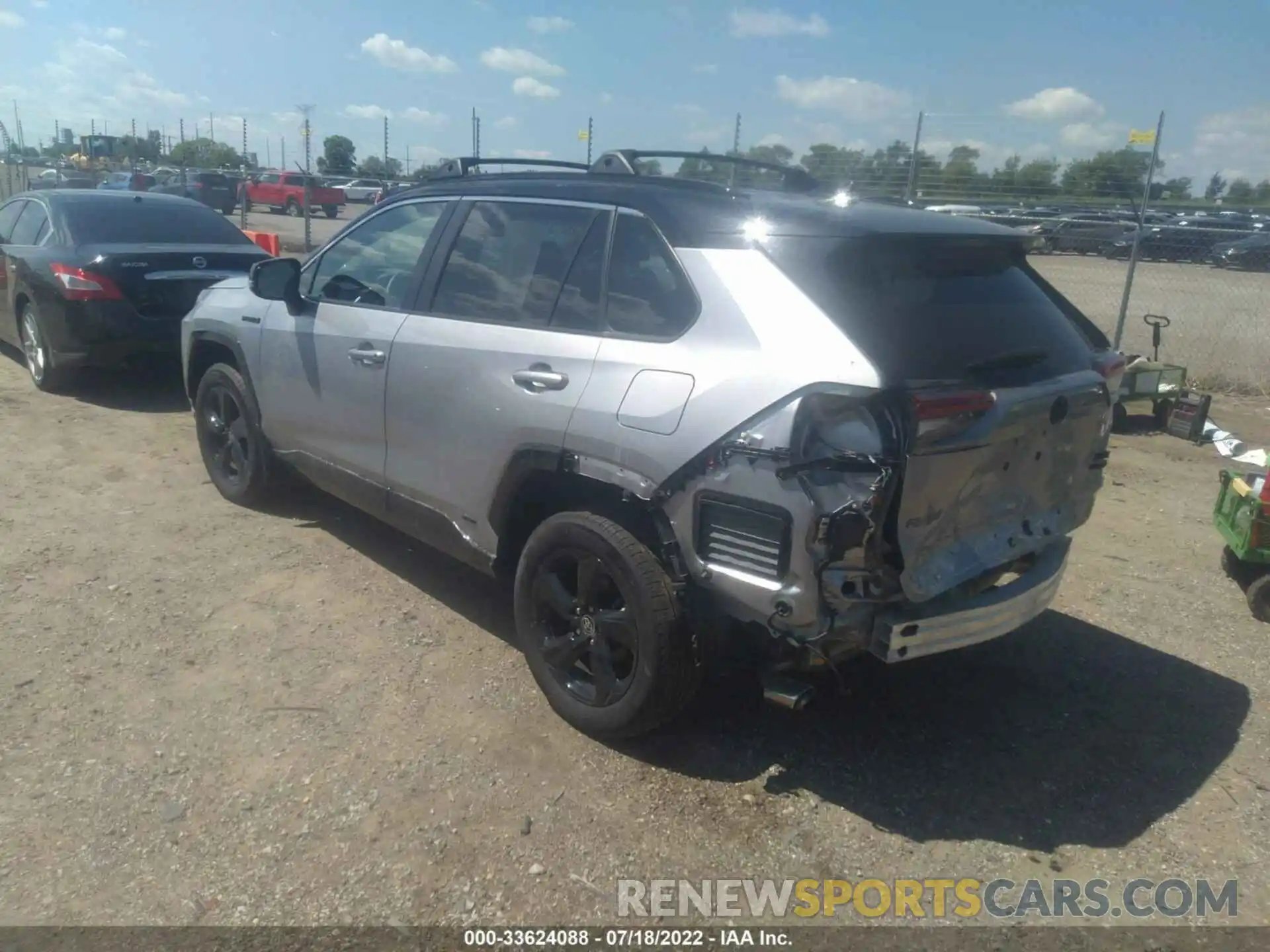 3 Photograph of a damaged car 4T3E6RFV4MU039574 TOYOTA RAV4 2021