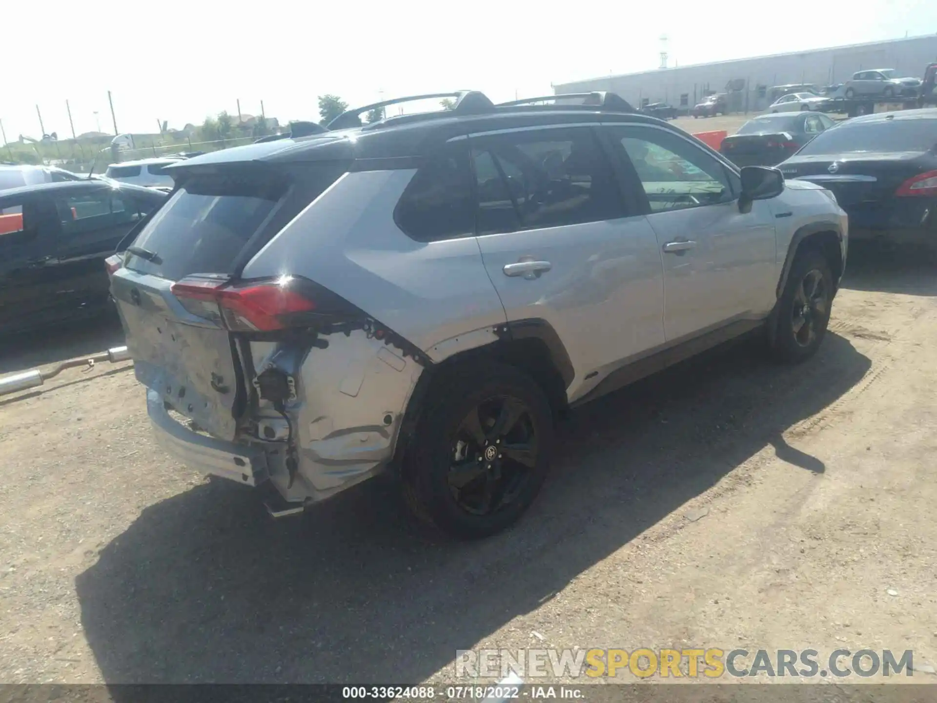 4 Photograph of a damaged car 4T3E6RFV4MU039574 TOYOTA RAV4 2021