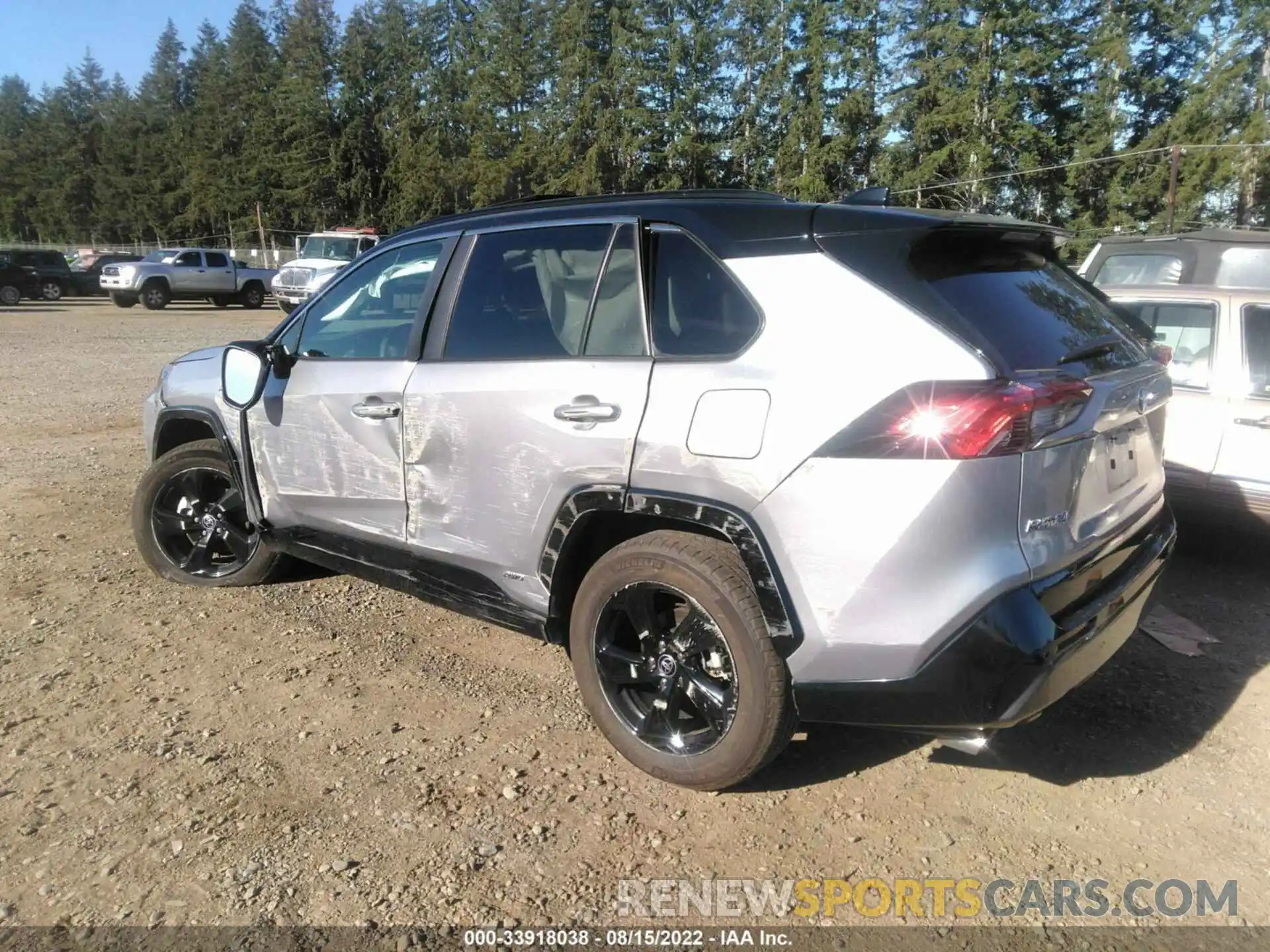 3 Photograph of a damaged car 4T3E6RFV4MU055810 TOYOTA RAV4 2021