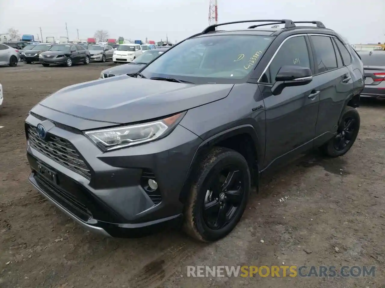 2 Фотография поврежденного автомобиля 4T3E6RFV5MU007975 TOYOTA RAV4 2021