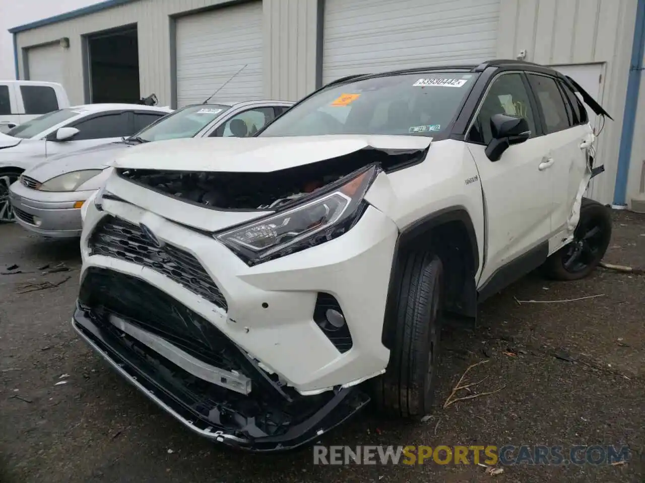 2 Photograph of a damaged car 4T3E6RFV5MU026087 TOYOTA RAV4 2021