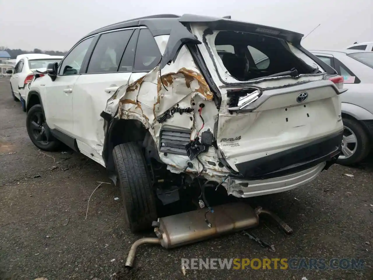 3 Photograph of a damaged car 4T3E6RFV5MU026087 TOYOTA RAV4 2021