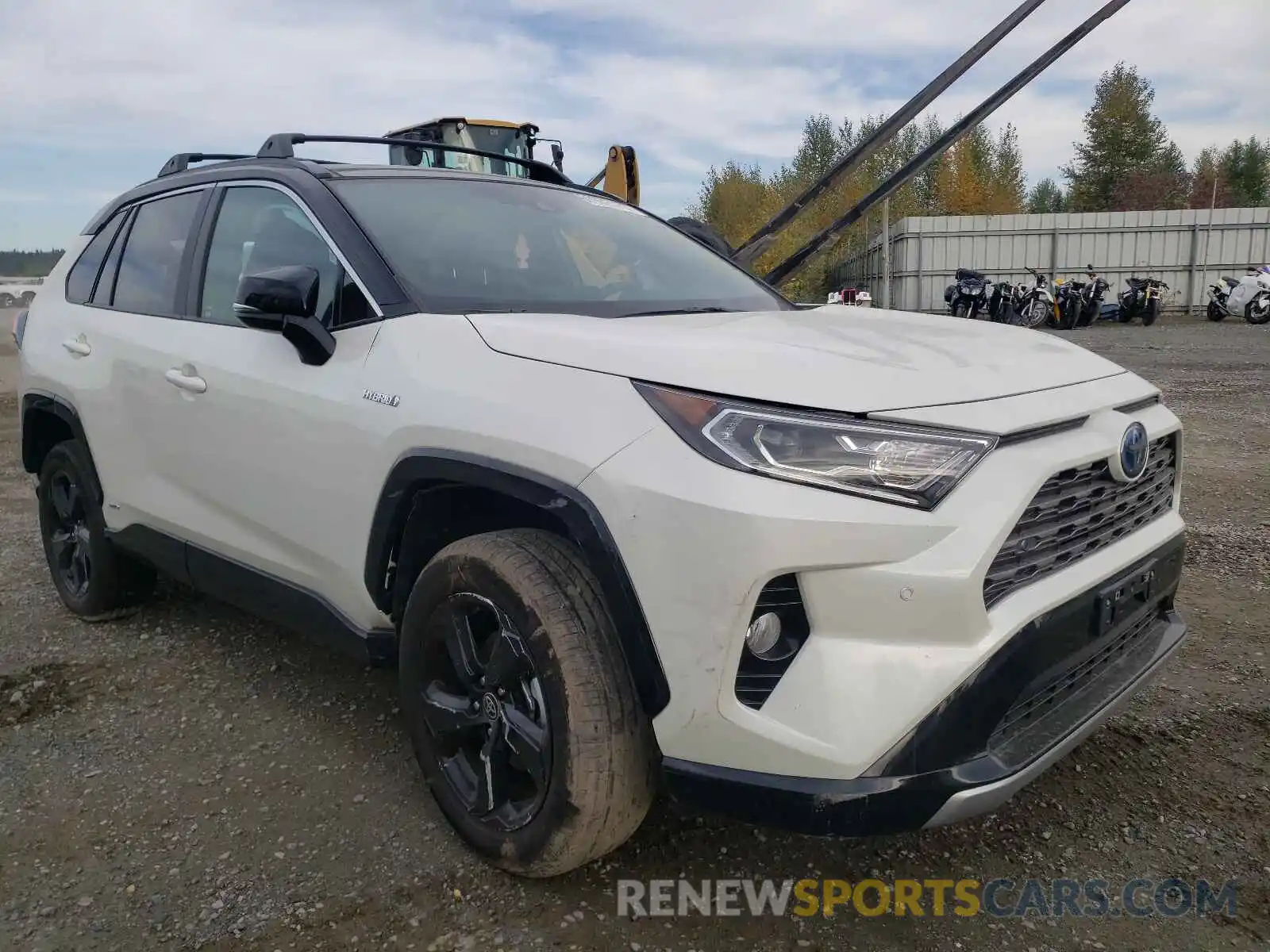 1 Photograph of a damaged car 4T3E6RFV5MU035078 TOYOTA RAV4 2021