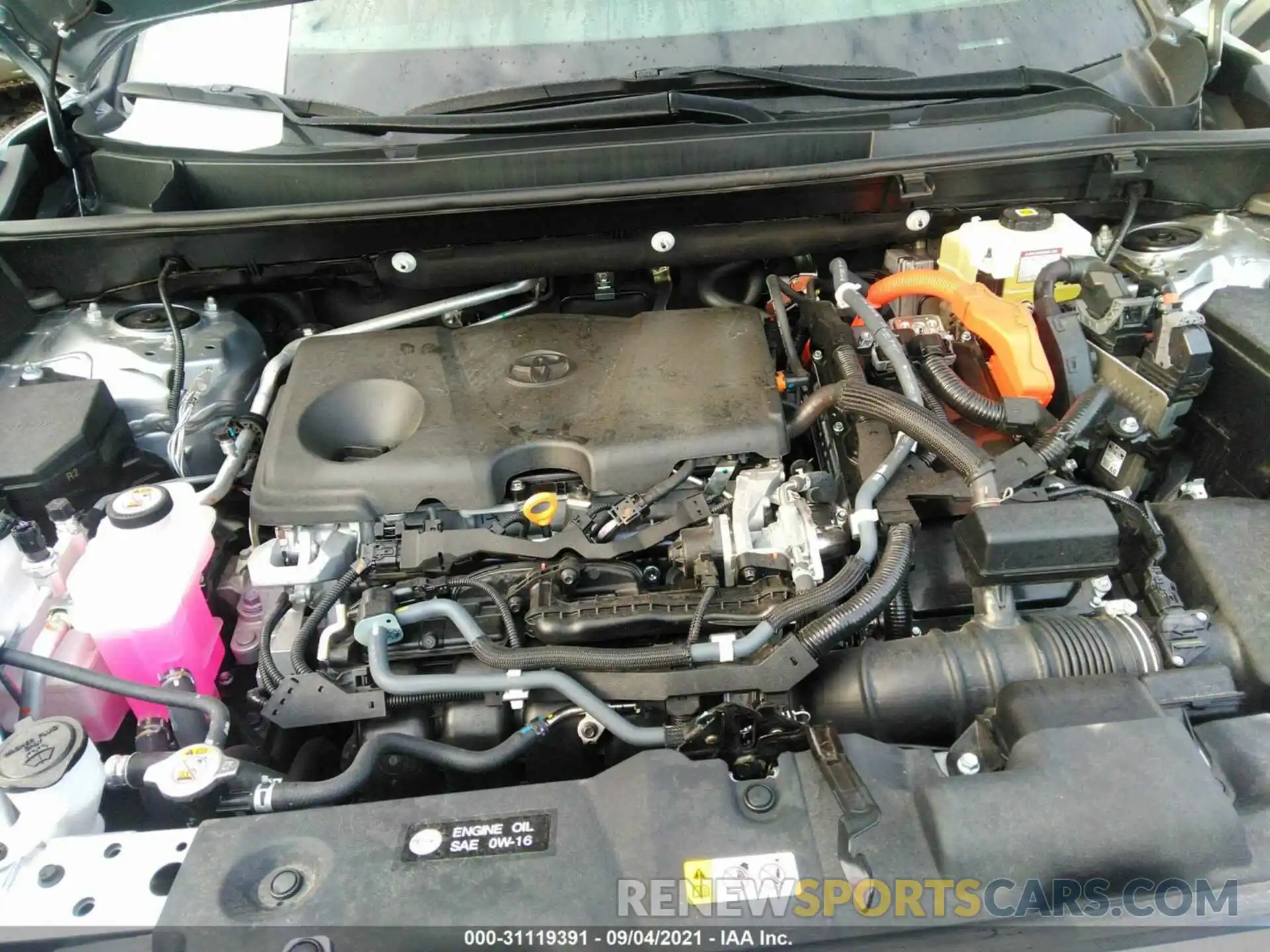 10 Фотография поврежденного автомобиля 4T3E6RFV5MU041849 TOYOTA RAV4 2021