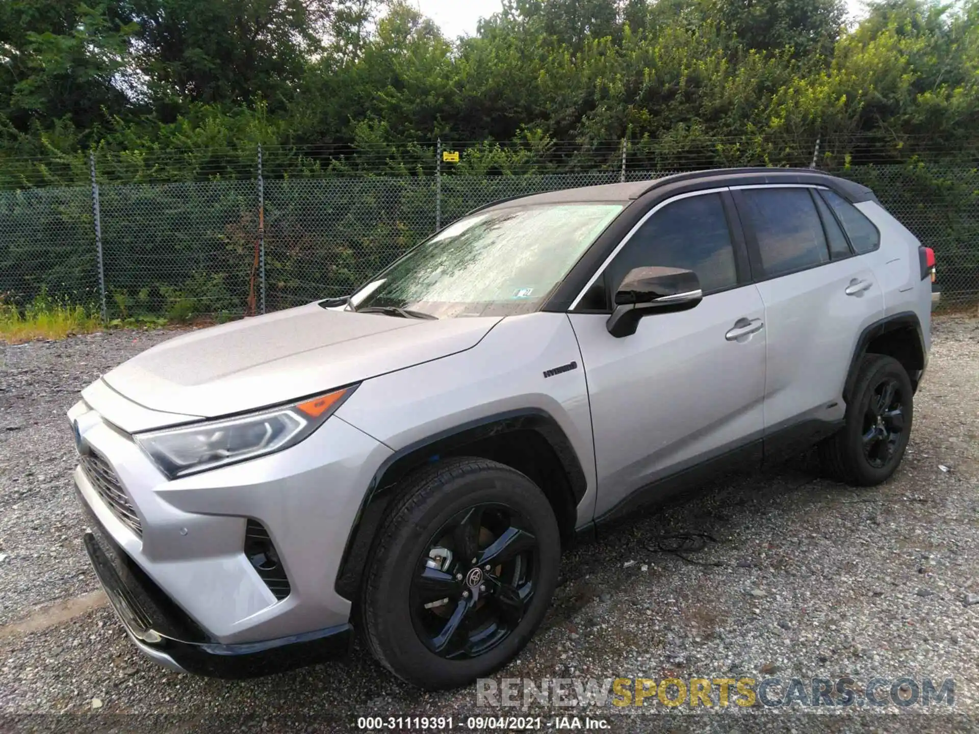 2 Photograph of a damaged car 4T3E6RFV5MU041849 TOYOTA RAV4 2021