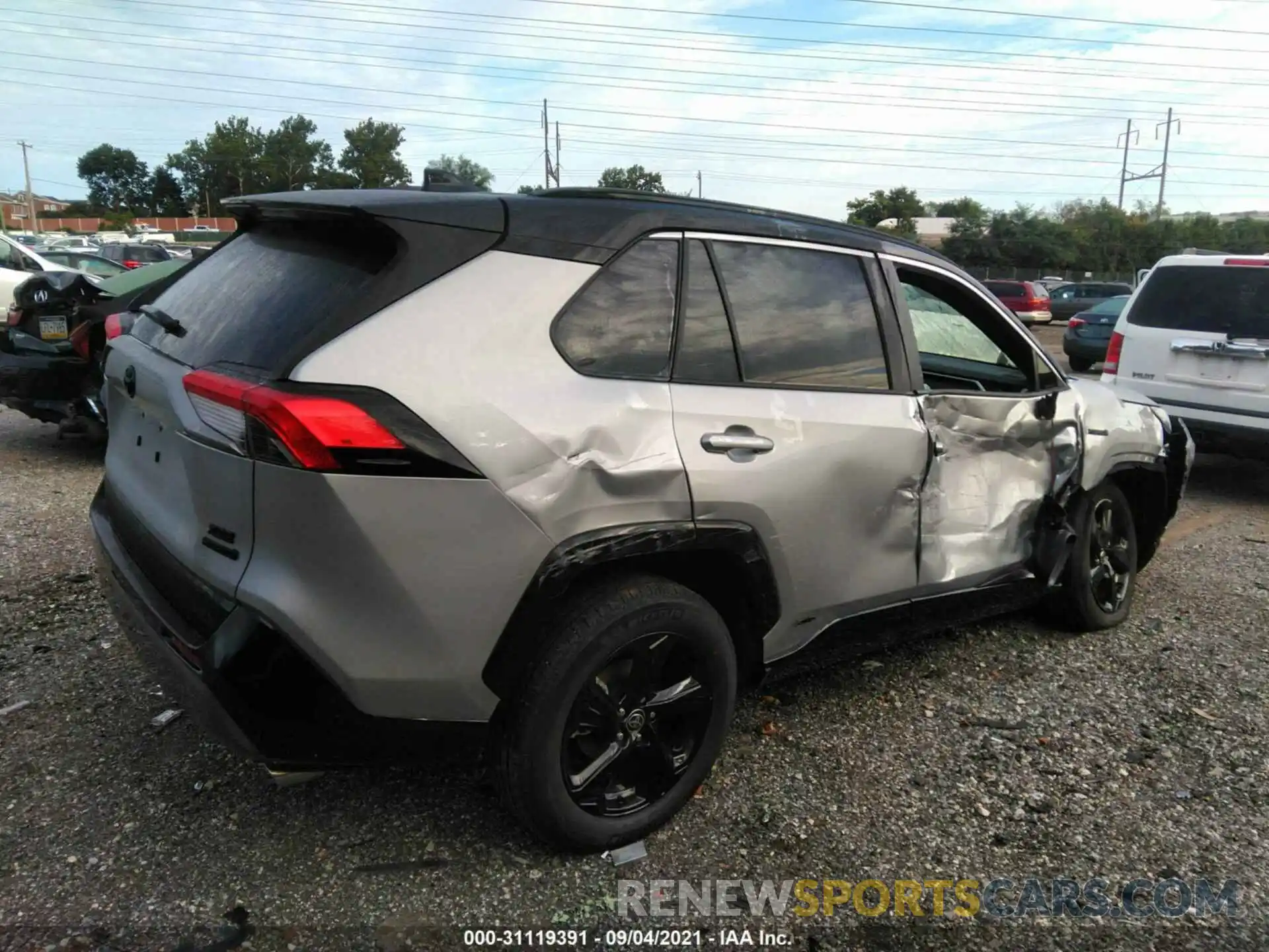 4 Photograph of a damaged car 4T3E6RFV5MU041849 TOYOTA RAV4 2021