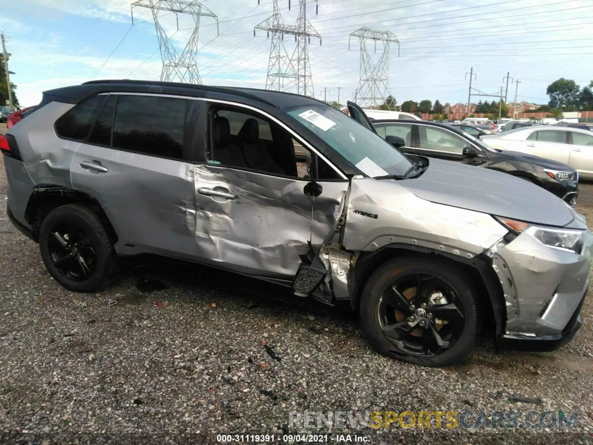 7 Photograph of a damaged car 4T3E6RFV5MU041849 TOYOTA RAV4 2021