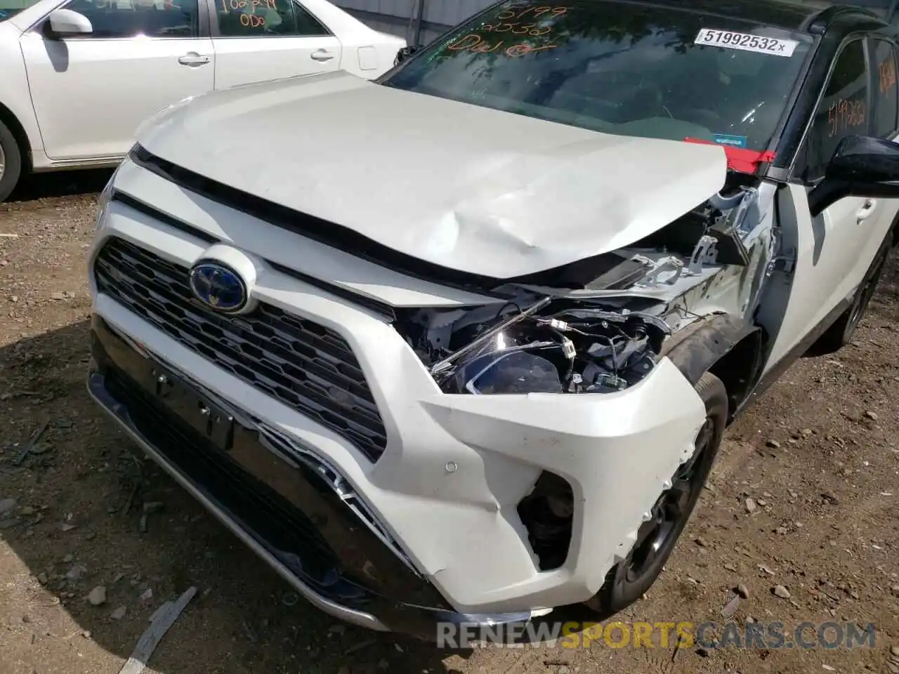 9 Фотография поврежденного автомобиля 4T3E6RFV5MU057307 TOYOTA RAV4 2021