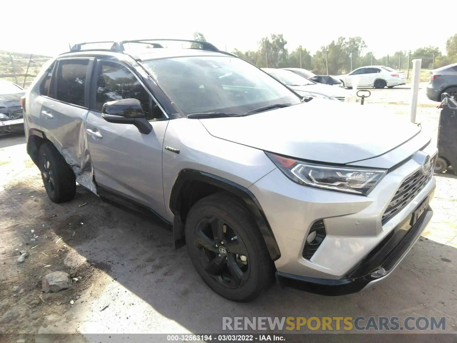 1 Photograph of a damaged car 4T3E6RFV6MU011243 TOYOTA RAV4 2021