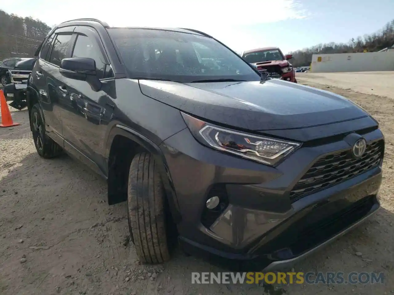 1 Photograph of a damaged car 4T3E6RFV6MU019455 TOYOTA RAV4 2021