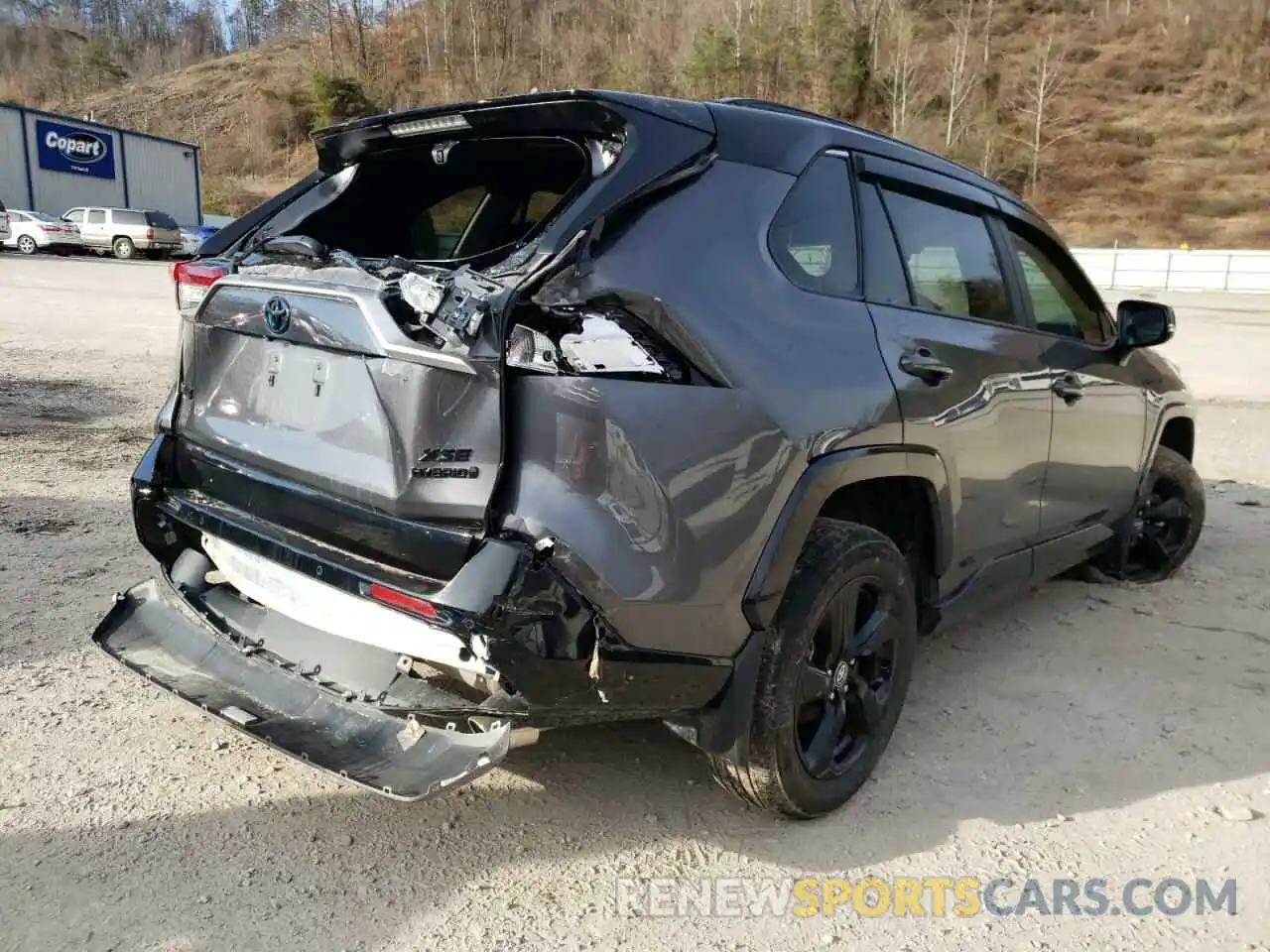 4 Photograph of a damaged car 4T3E6RFV6MU019455 TOYOTA RAV4 2021